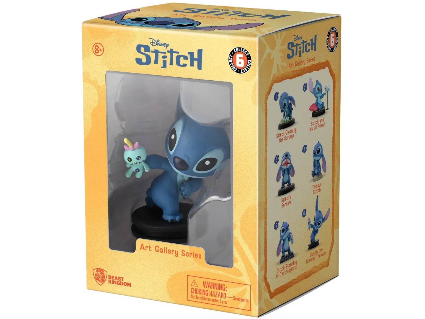 Колекційна фігурка YUME Hero Box Stitch Стіч що кидає Скрамп (15846) — фото 3