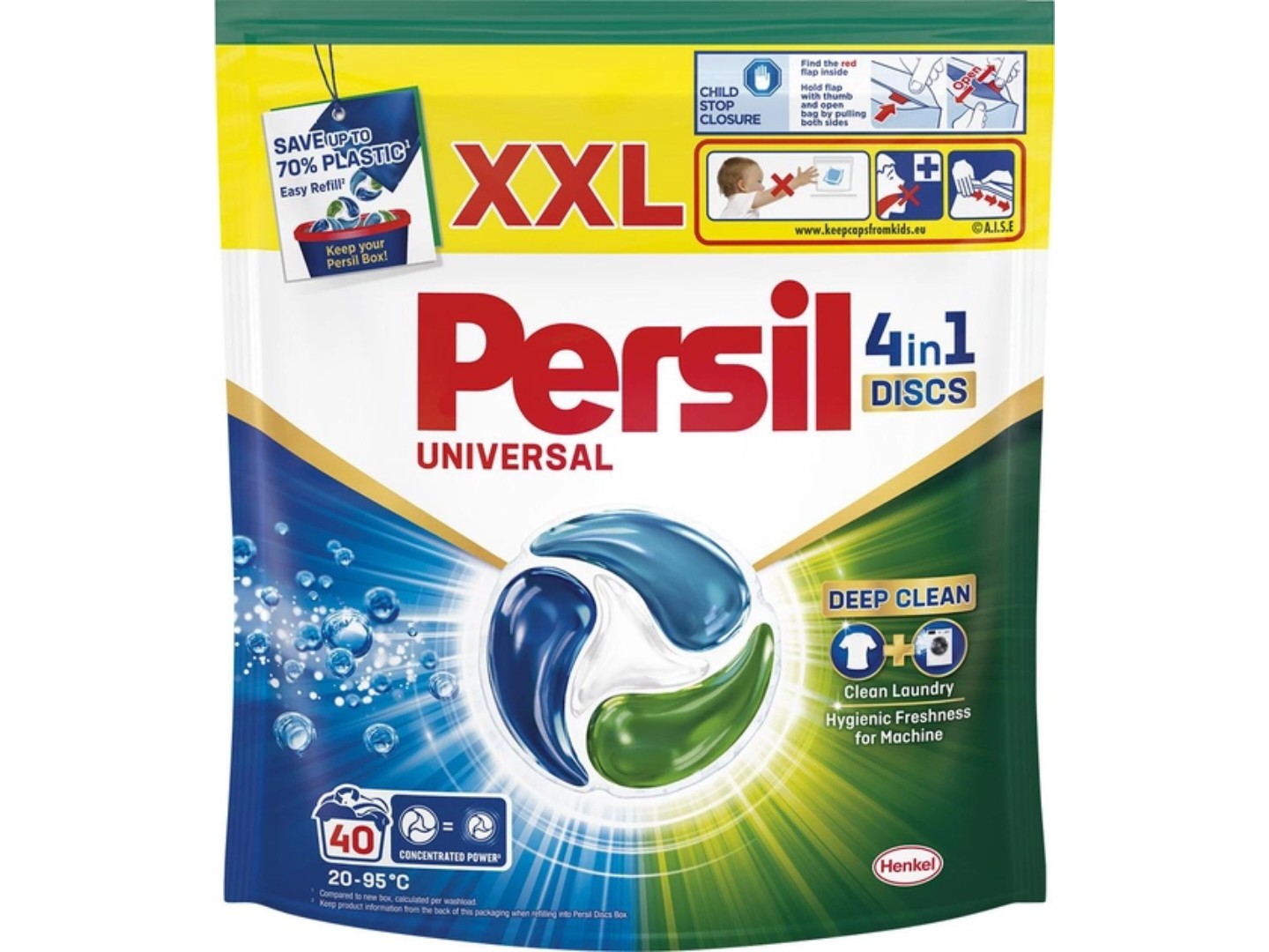Капсули для прання Persil Диски 40 цикла (9000101801255)