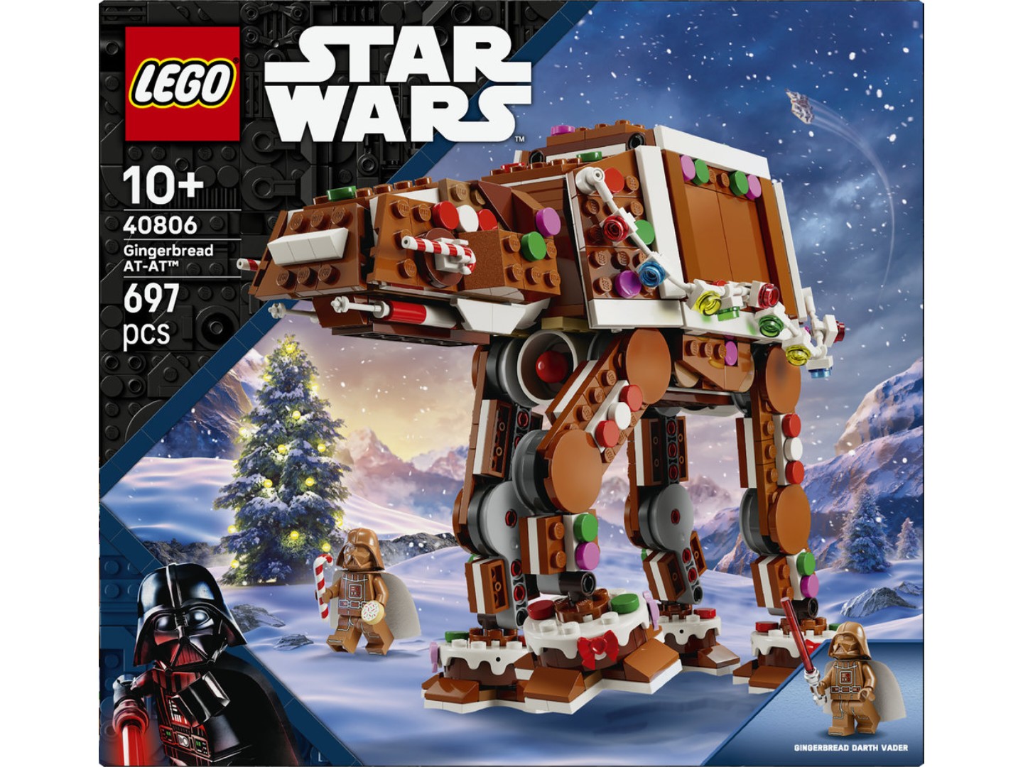 Конструктор LEGO Star Wars™ Пряниковий крокохід AT-AT™ (40806) — фото 6