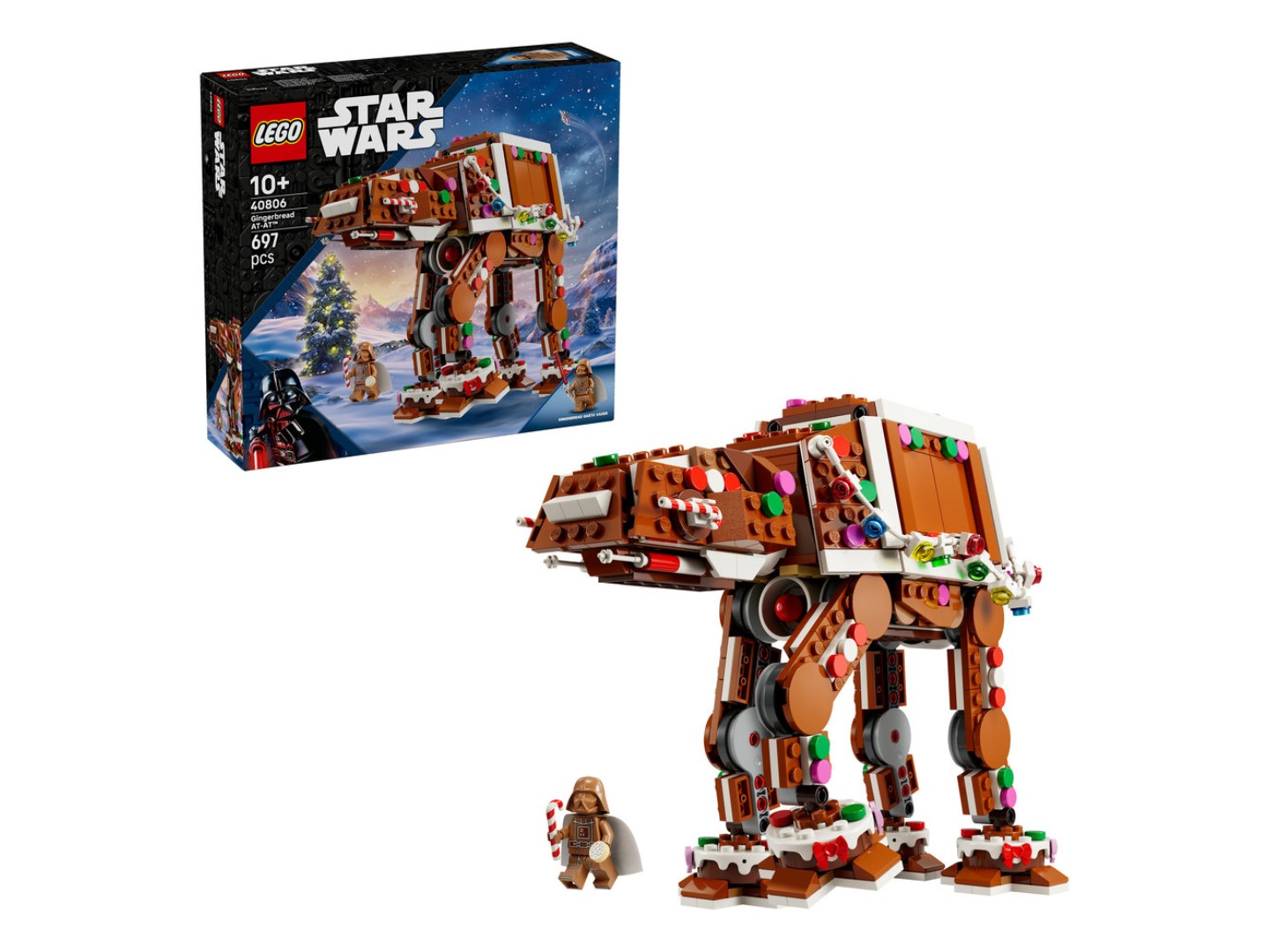 Конструктор LEGO Star Wars™ Пряниковий крокохід AT-AT™ (40806) — фото 1