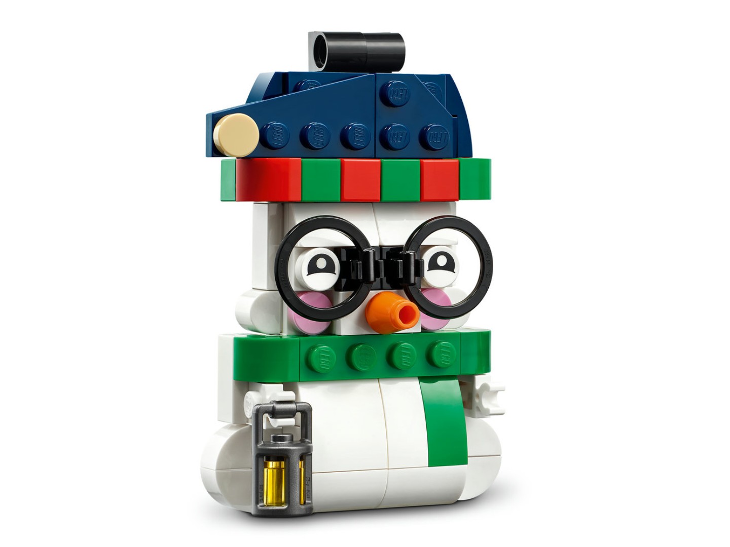 Конструктор LEGO Iconic Прикраси зі сніговиком (40812) — фото 8