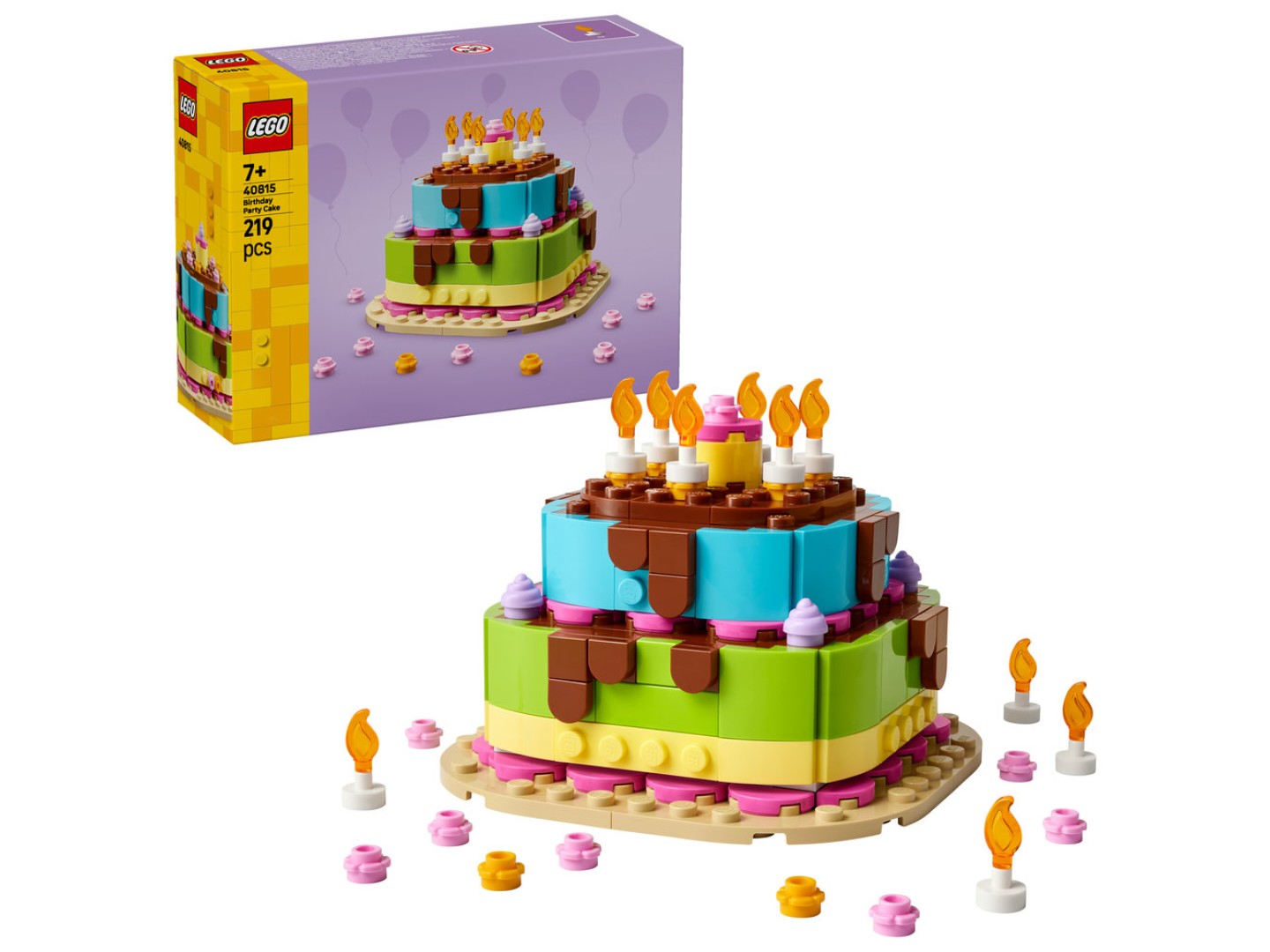 Конструктор LEGO Iconic Торт на день народження (40815) — фото 1