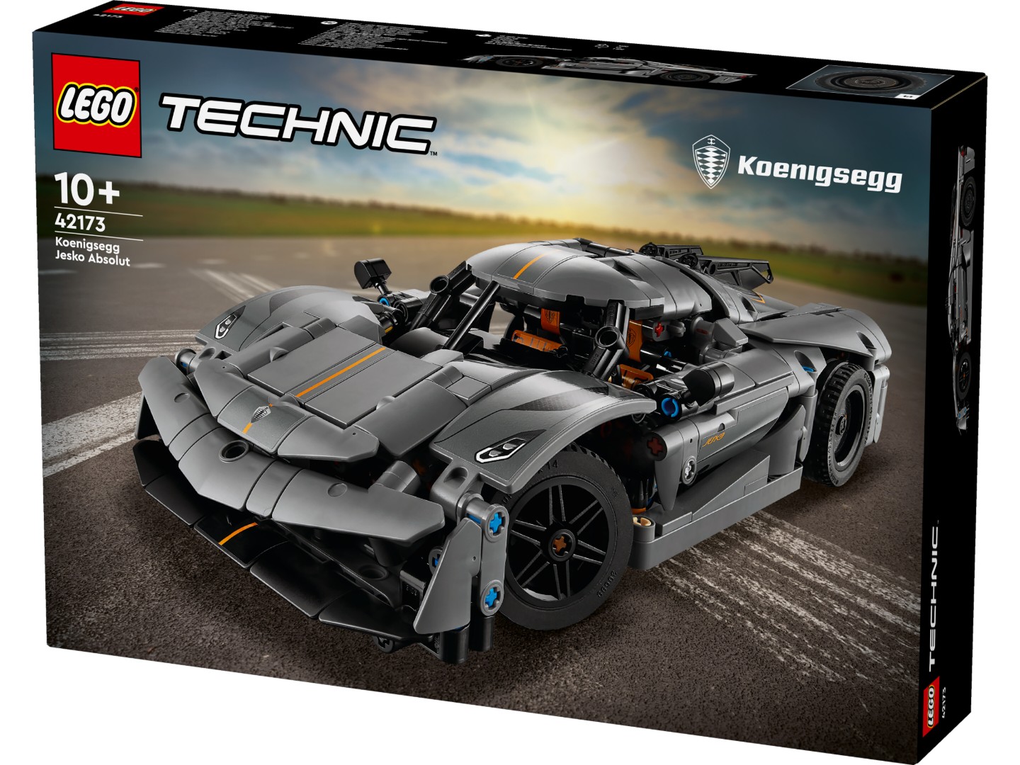 Конструктор LEGO Technic Koenigsegg Jesko Absolut — сірий гіперкар (42173) — фото 8