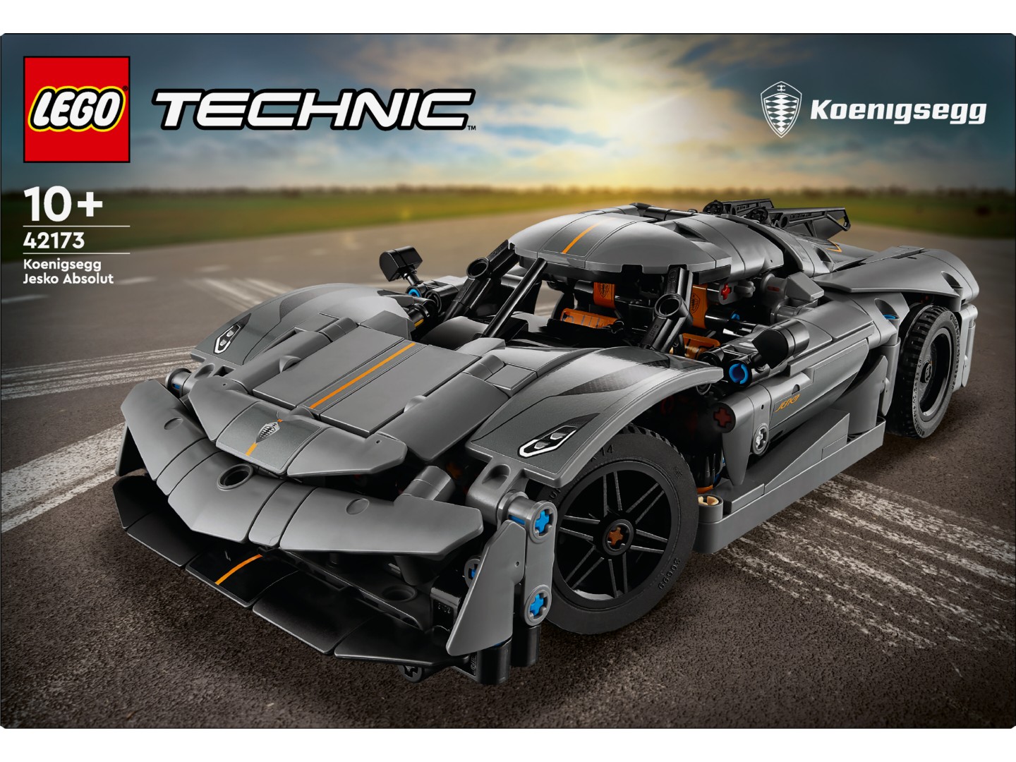 Конструктор LEGO Technic Koenigsegg Jesko Absolut — сірий гіперкар (42173) — фото 7