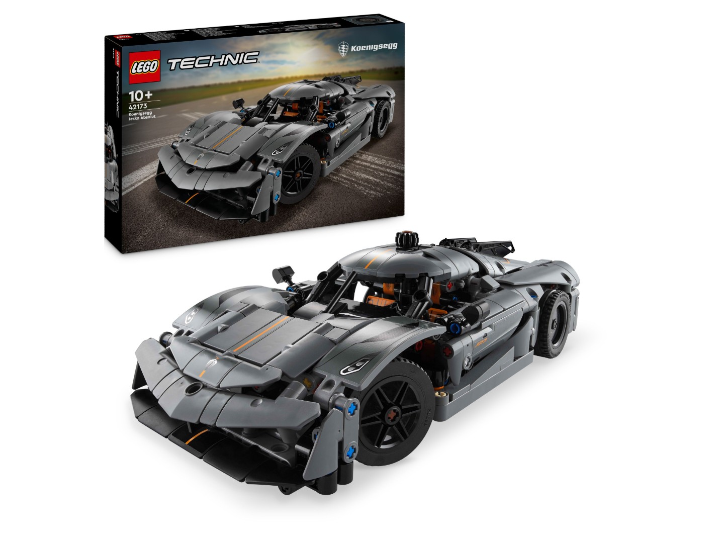Конструктор LEGO Technic Koenigsegg Jesko Absolut — сірий гіперкар (42173) — фото 1