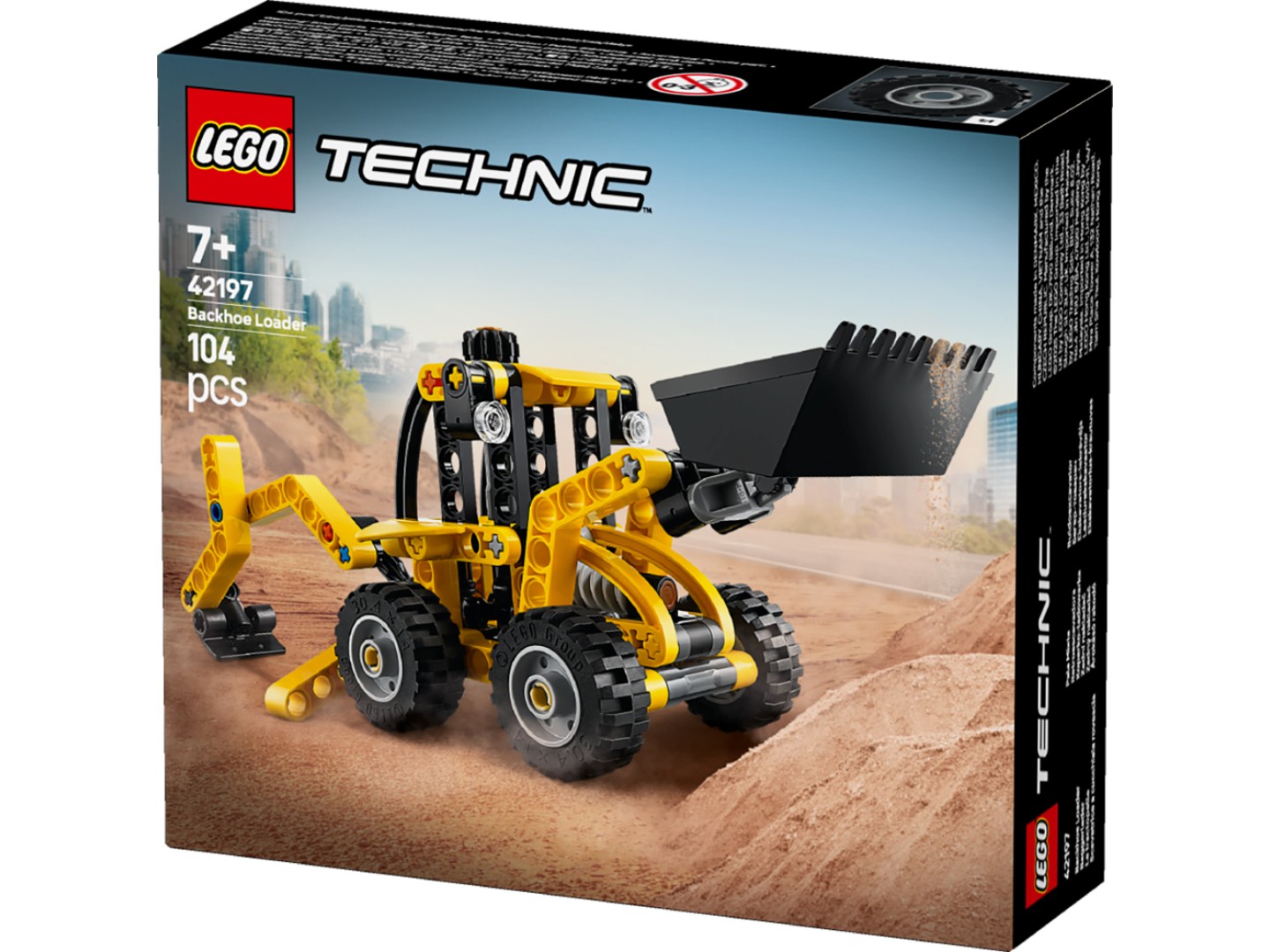 Конструктор LEGO Technic Екскаватор-навантажувач (42197) — фото 12