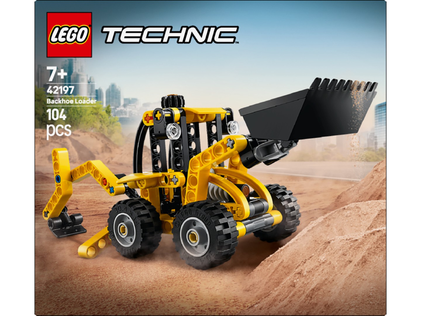 Конструктор LEGO Technic Екскаватор-навантажувач (42197) — фото 11