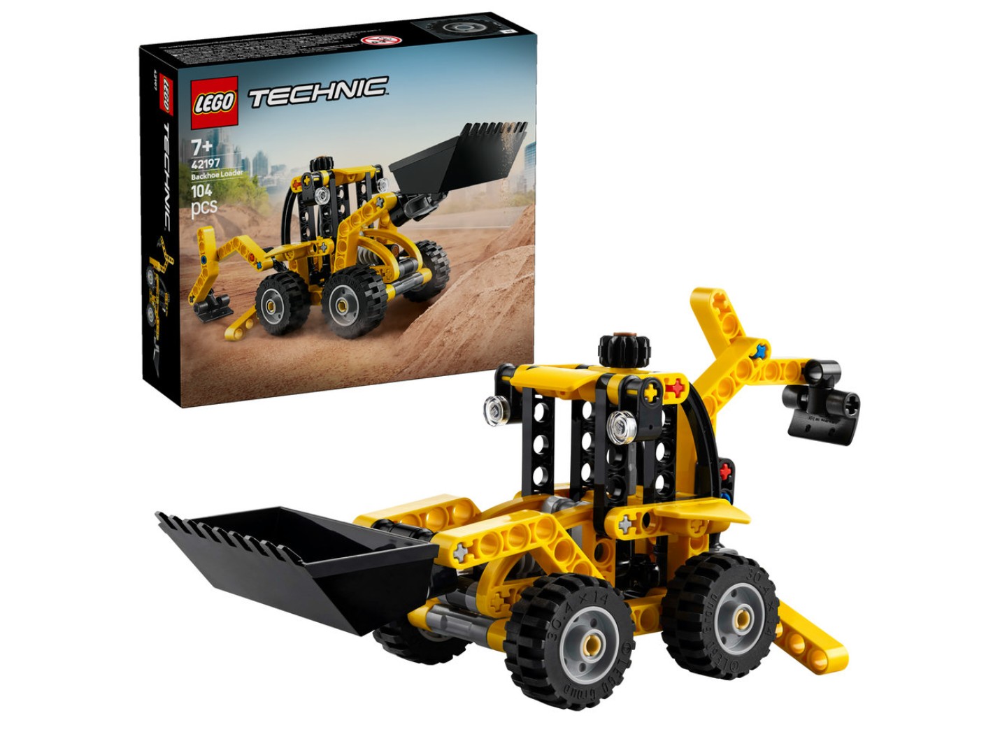 Конструктор LEGO Technic Екскаватор-навантажувач (42197) — фото 1