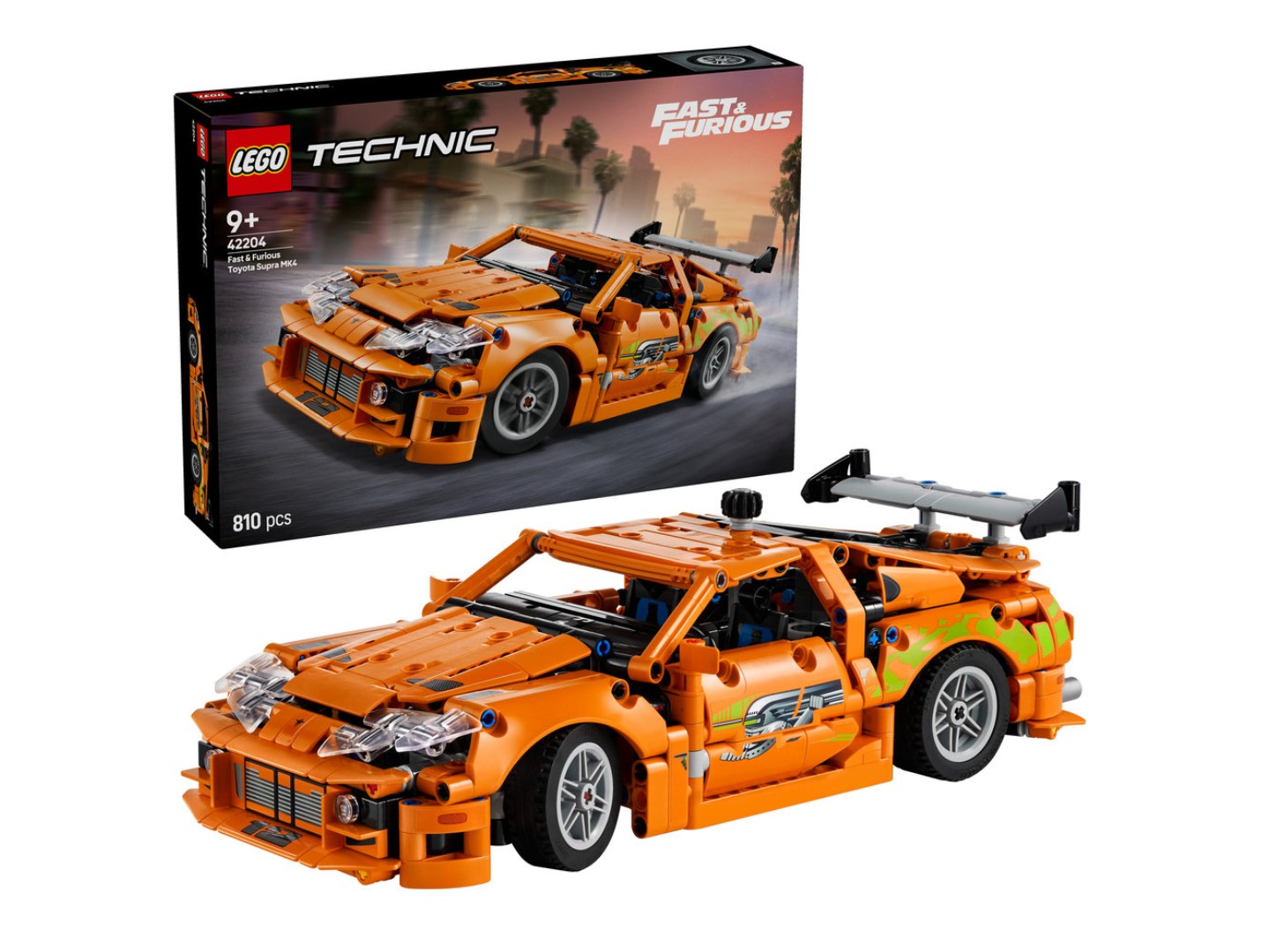 Конструктор LEGO Technic Fast and Furious Toyota Supra MK4 (42204) — фото 1