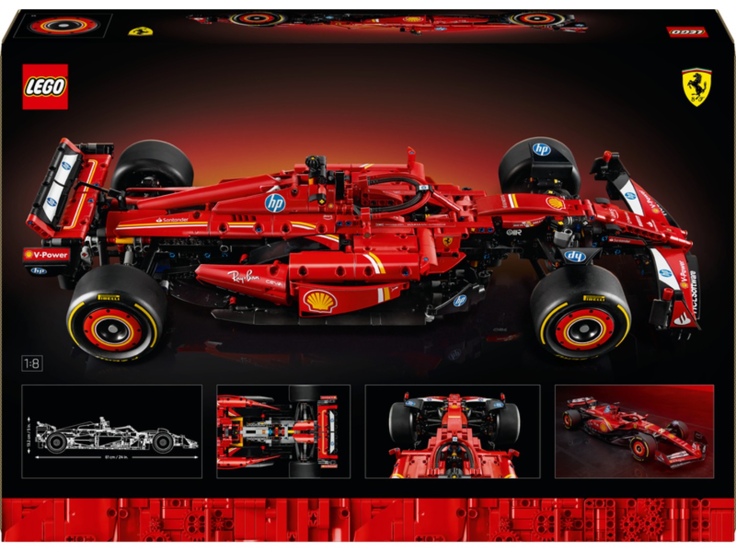 Конструктор LEGO Technic Автомобіль F1 Ferrari SF-24 (42207) — фото 2