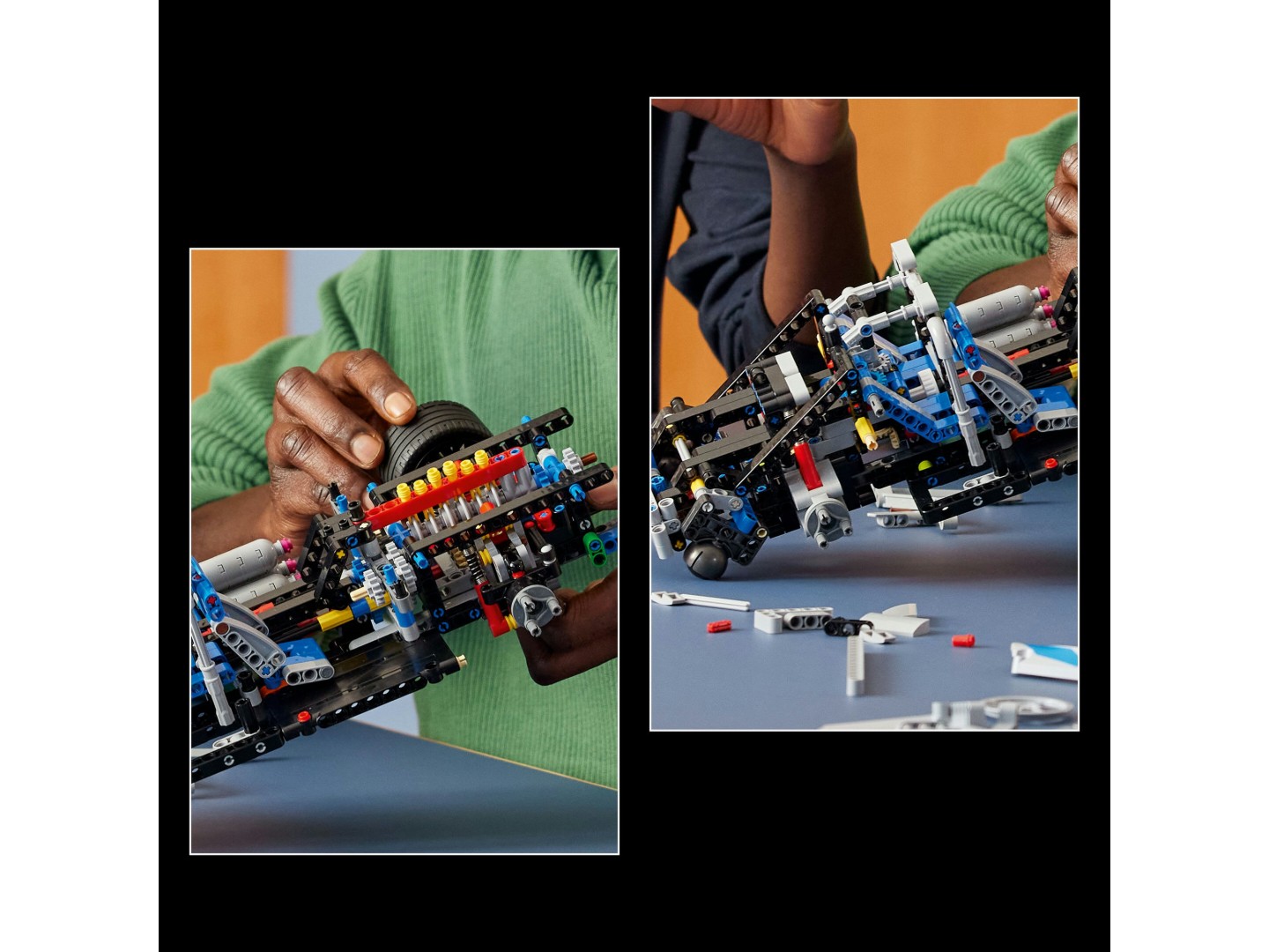 Конструктор LEGO Technic Подвійний форсаж Автомобіль Nissan Skyline GT-R (R34) (42210) — фото 6
