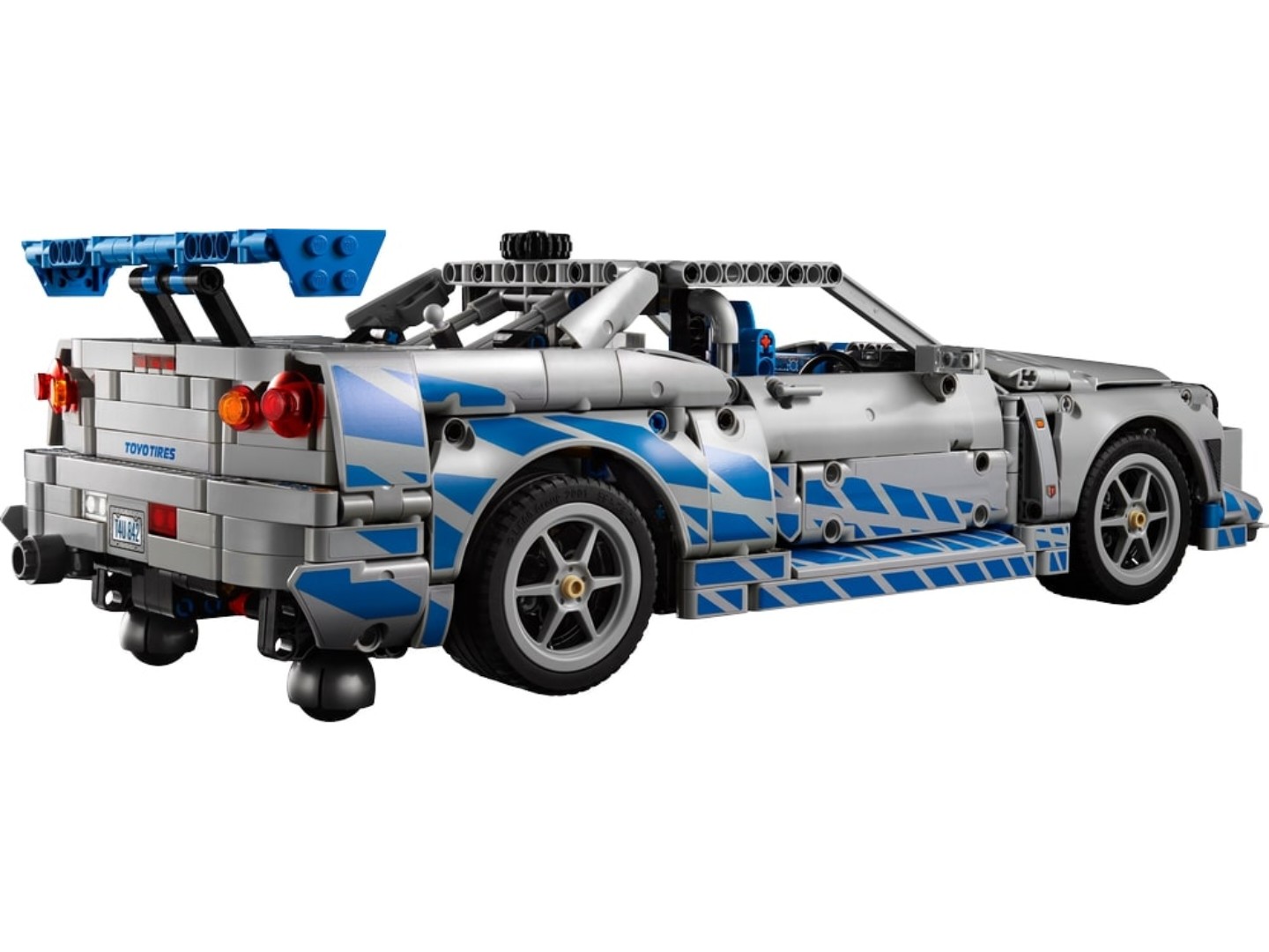 Конструктор LEGO Technic Подвійний форсаж Автомобіль Nissan Skyline GT-R (R34) (42210) — фото 12