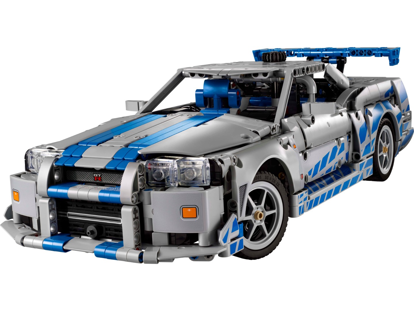 Конструктор LEGO Technic Подвійний форсаж Автомобіль Nissan Skyline GT-R (R34) (42210) — фото 3