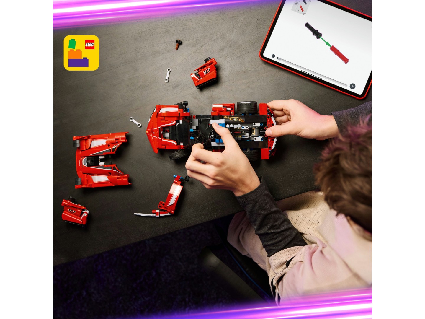 Конструктор LEGO Technic Ferrari FXX K (42212) — фото 8