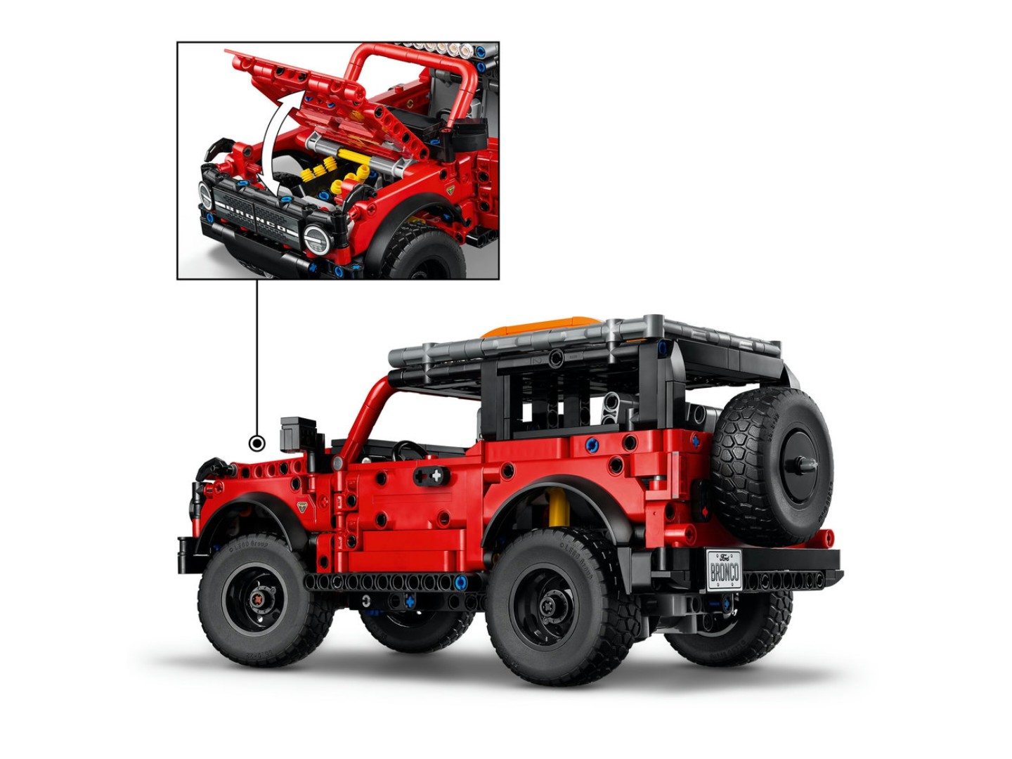Конструктор LEGO Technic Позашляховик Ford Bronco® (42213) — фото 5