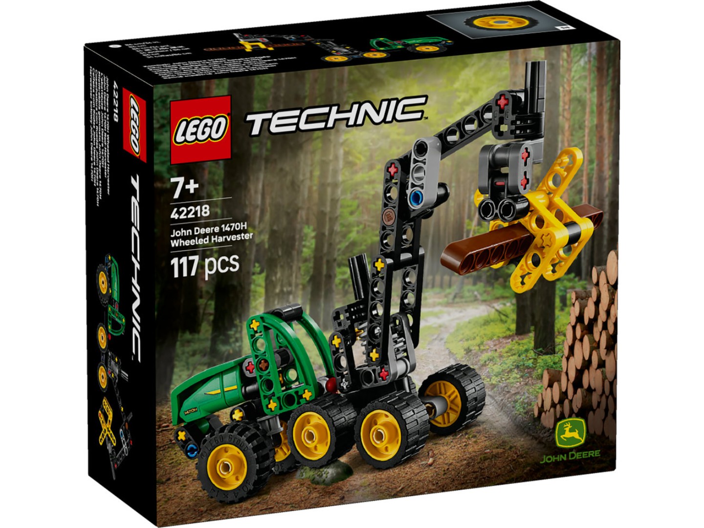 Конструктор LEGO Technic Колісний комбайн John Deere 1470H (42218) — фото 10