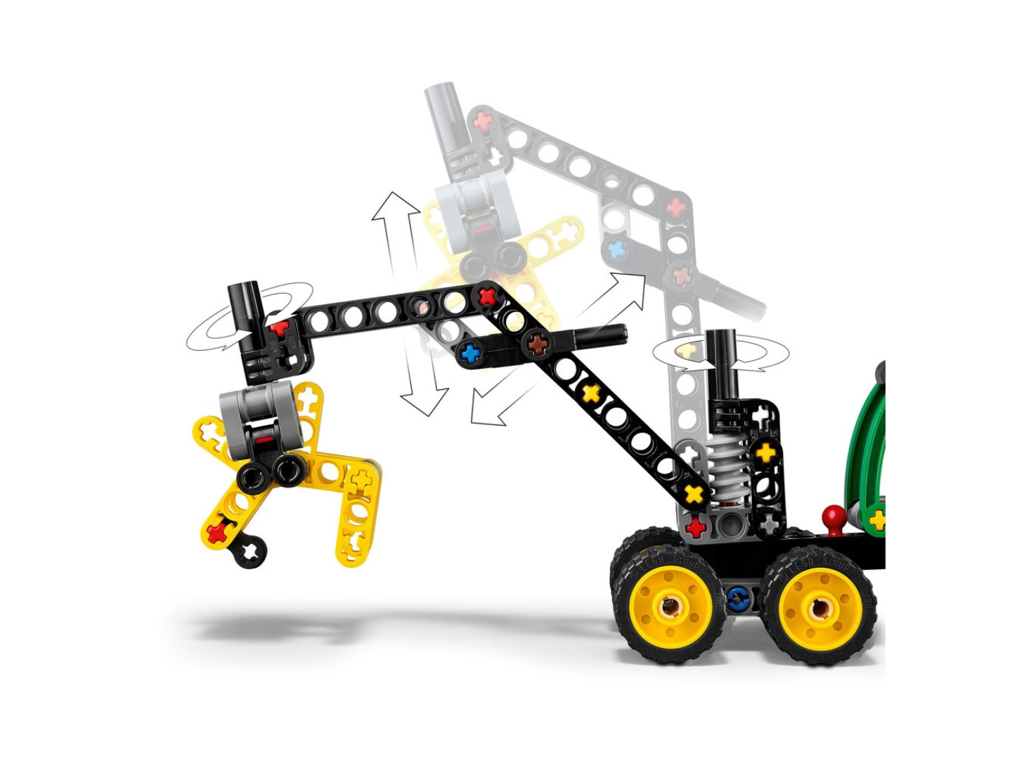 Конструктор LEGO Technic Колісний комбайн John Deere 1470H (42218) — фото 5