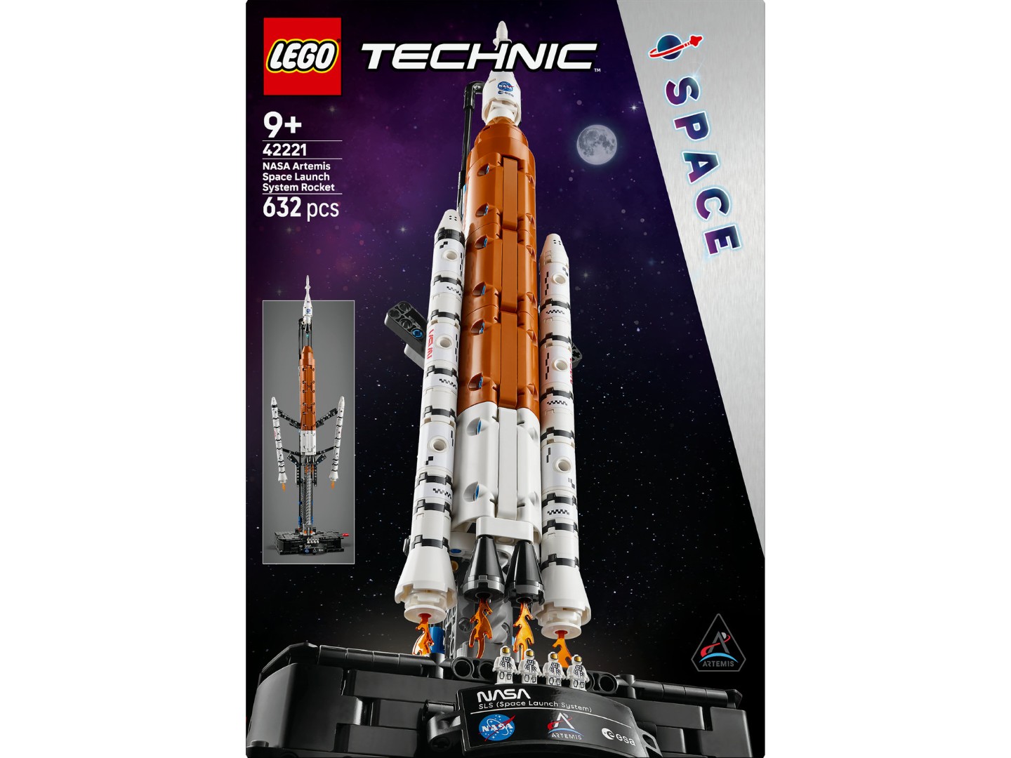 Конструктор LEGO Technic Ракета із системою космічного запуску NASA Artemis (42221) — фото 11