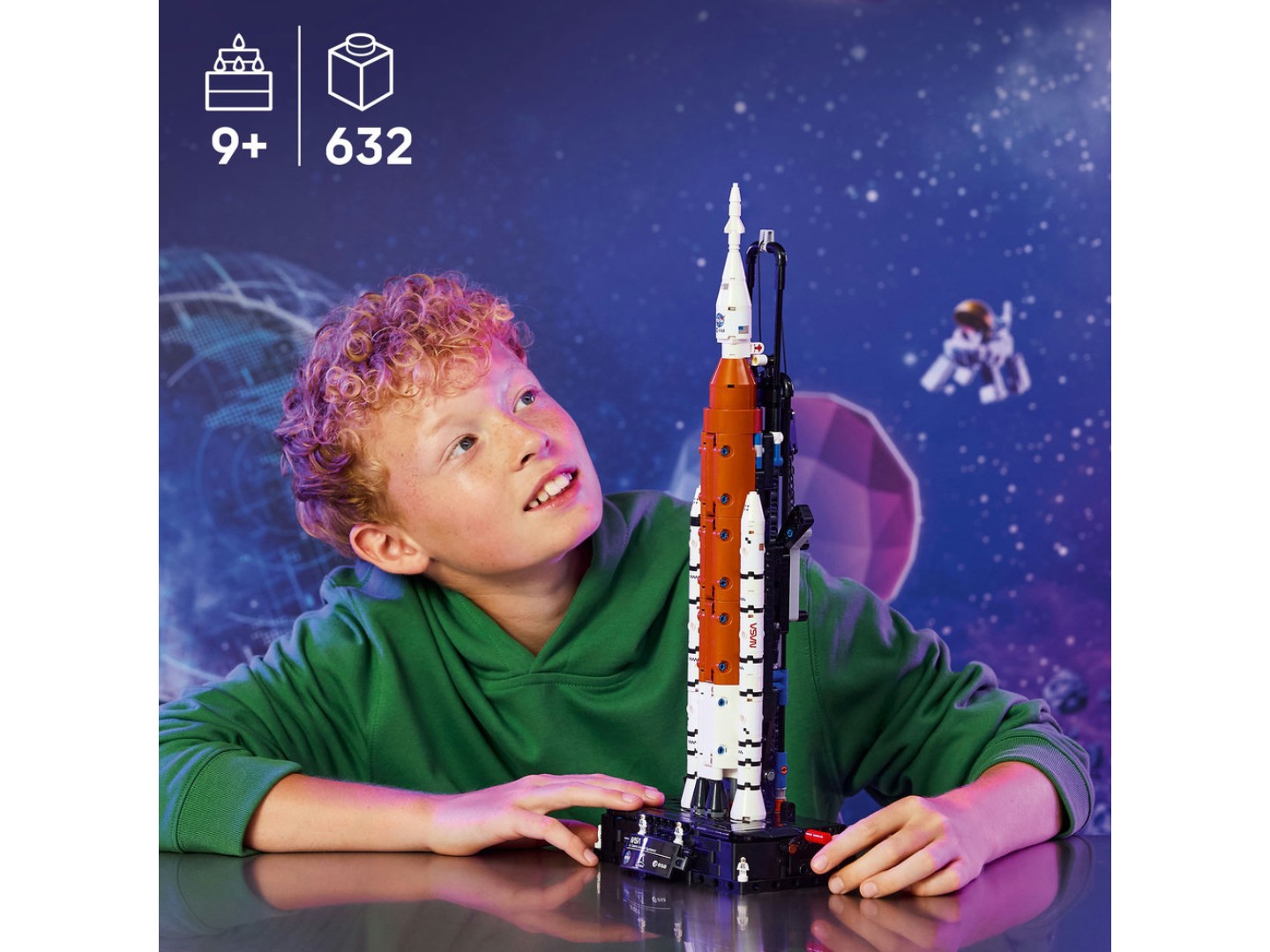 Конструктор LEGO Technic Ракета із системою космічного запуску NASA Artemis (42221) — фото 4