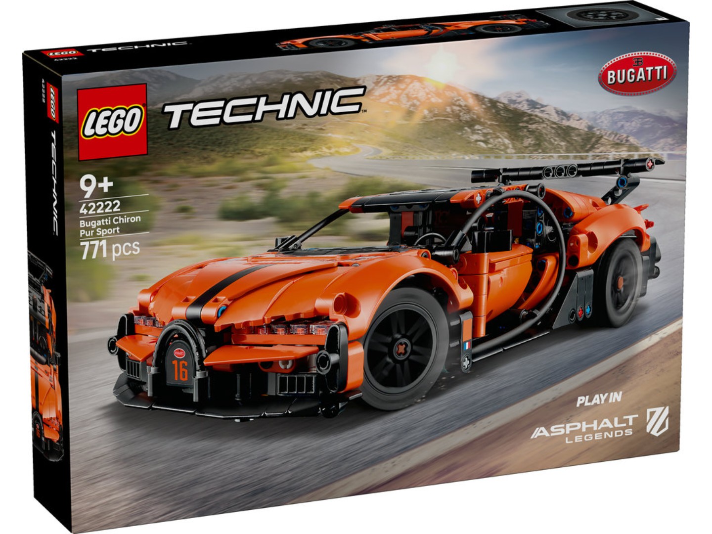 Конструктор LEGO Technic Гіперкар Bugatti Chiron Pur Sport (42222) — фото 10