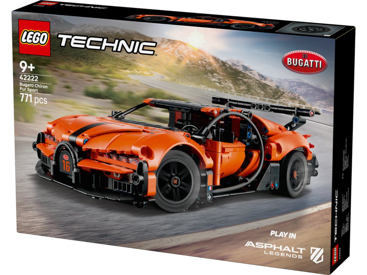 Конструктор LEGO Technic Гіперкар Bugatti Chiron Pur Sport (42222) — фото 12