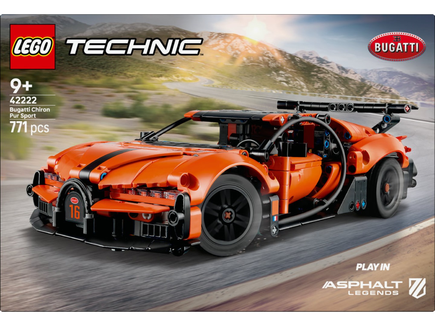 Конструктор LEGO Technic Гіперкар Bugatti Chiron Pur Sport (42222) — фото 11