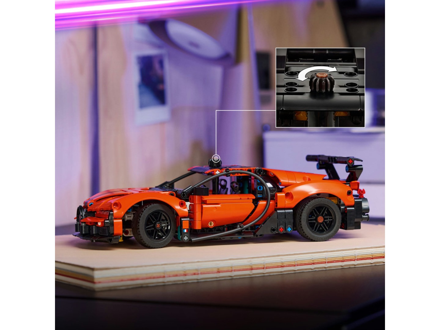 Конструктор LEGO Technic Гіперкар Bugatti Chiron Pur Sport (42222) — фото 5