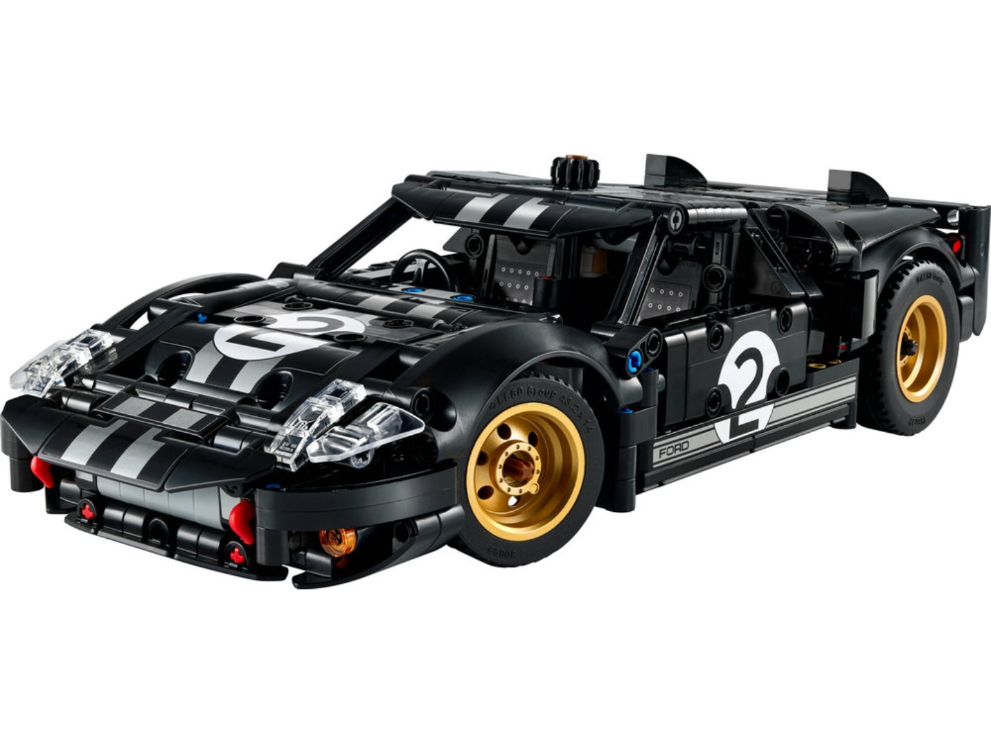 Конструктор LEGO Technic Автомобіль для перегонів Ford GT40 MKII 1966 року (42223) — фото 3