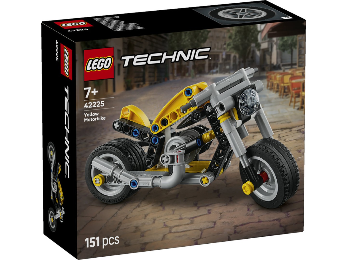 Конструктор LEGO Technic Жовтий мотоцикл (42225) — фото 9
