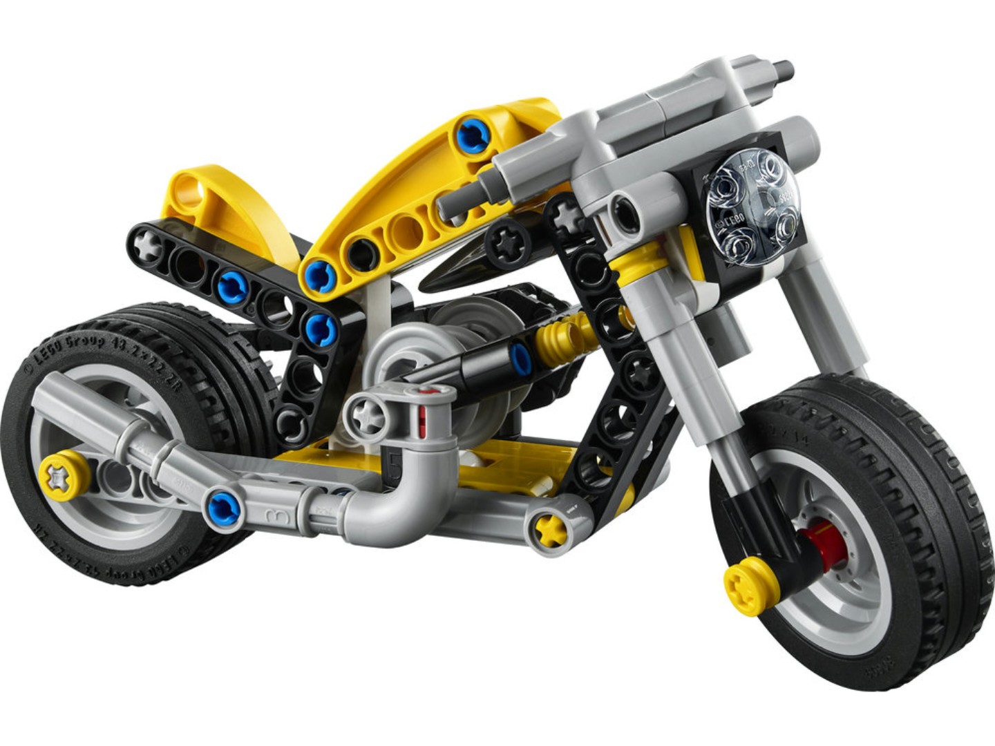 Конструктор LEGO Technic Жовтий мотоцикл (42225) — фото 3