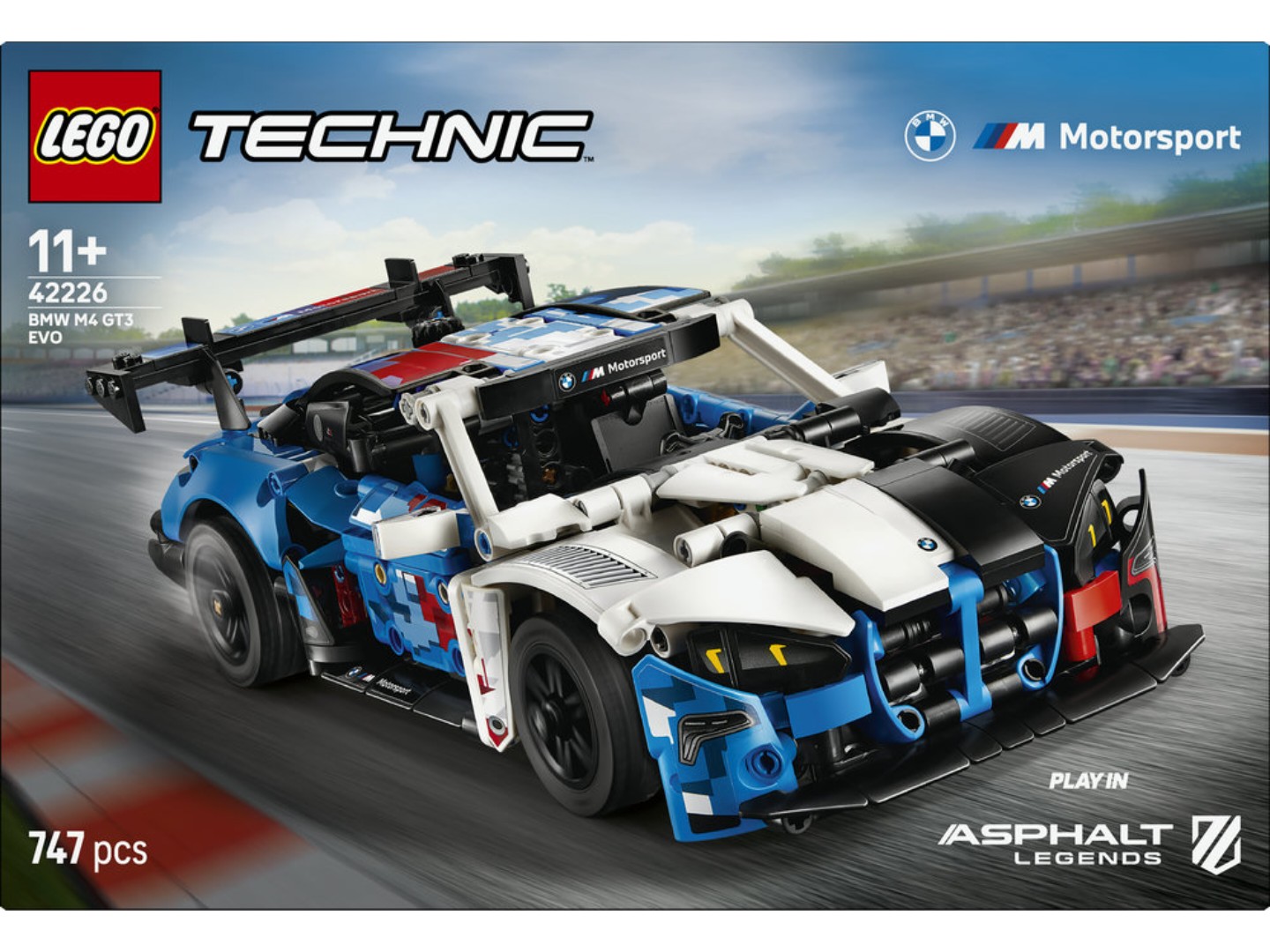 Конструктор LEGO Technic Автомобіль для перегонів BMW M4 GT3 EVO (42226) — фото 6