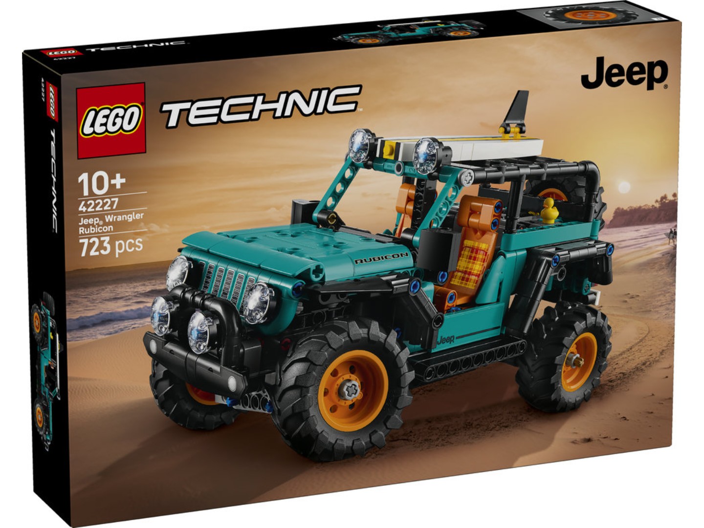 Конструктор LEGO Technic Позашляховик Jeep® Wrangler Rubicon (42227) — фото 10