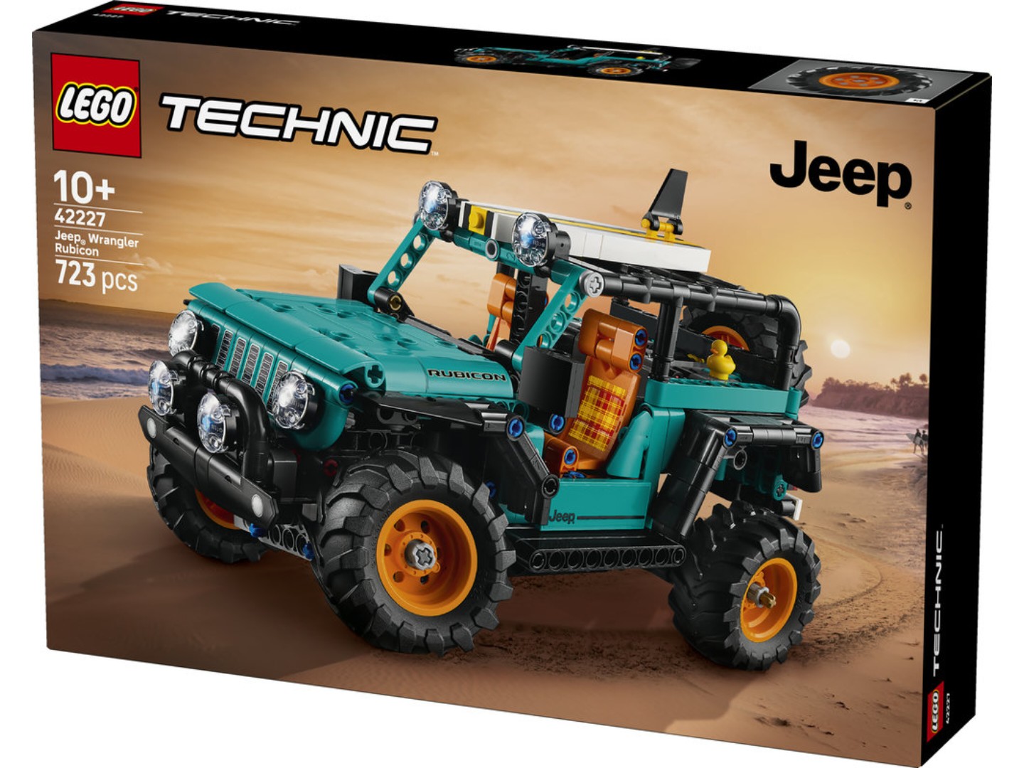 Конструктор LEGO Technic Позашляховик Jeep® Wrangler Rubicon (42227) — фото 12