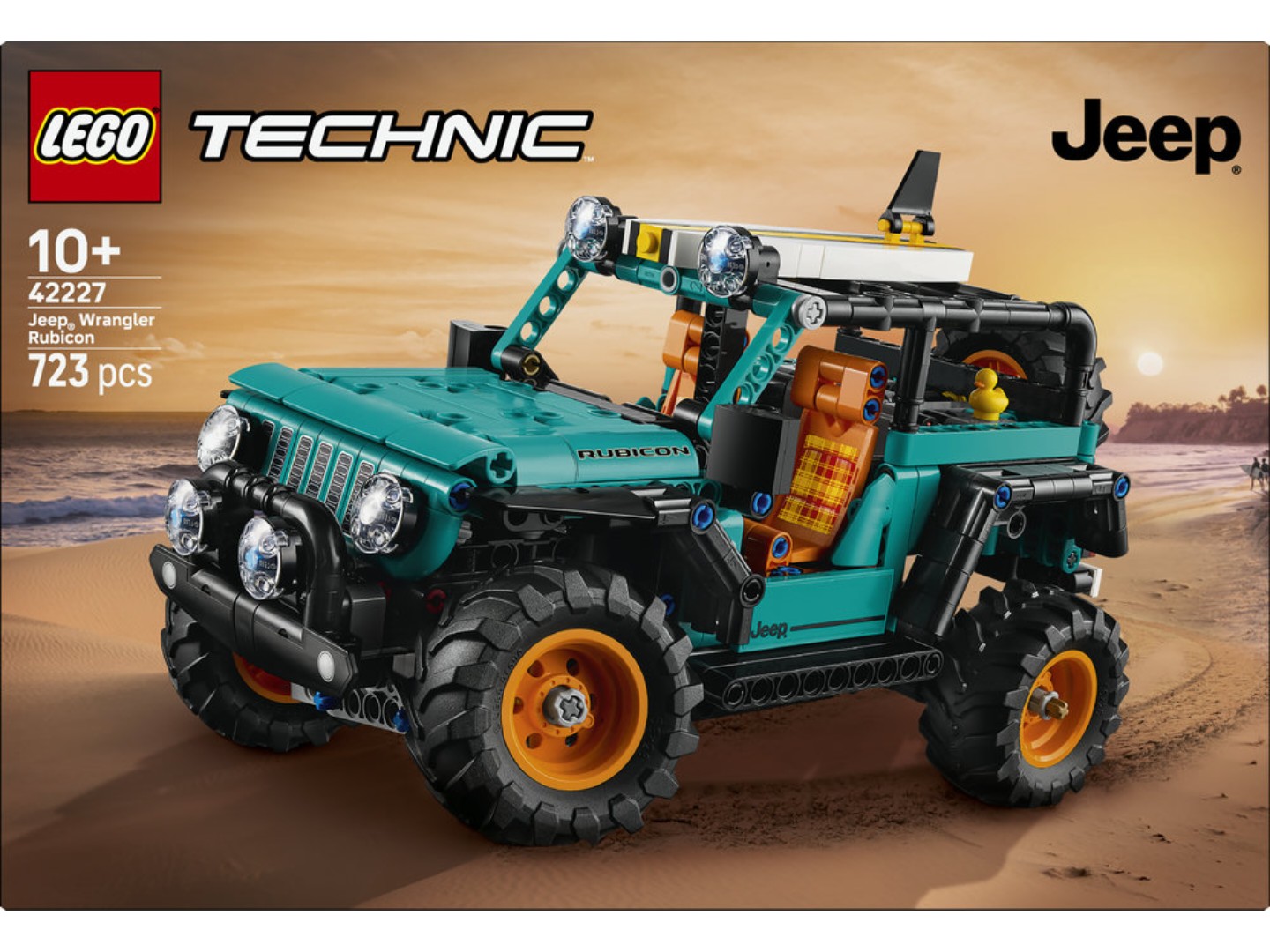 Конструктор LEGO Technic Позашляховик Jeep® Wrangler Rubicon (42227) — фото 11