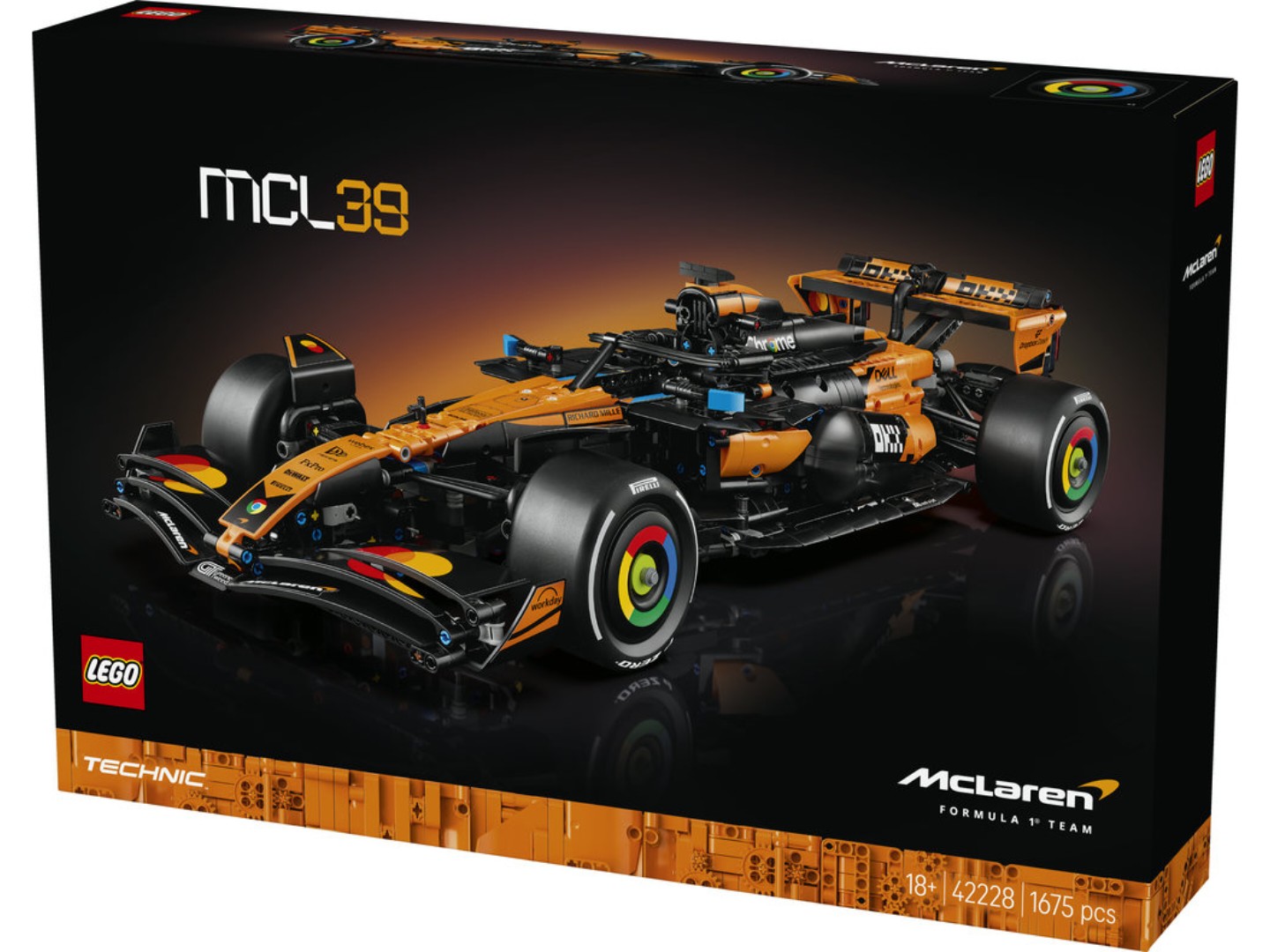 Конструктор LEGO Technic Автомобіль McLaren MCL39 F1® (42228) — фото 12