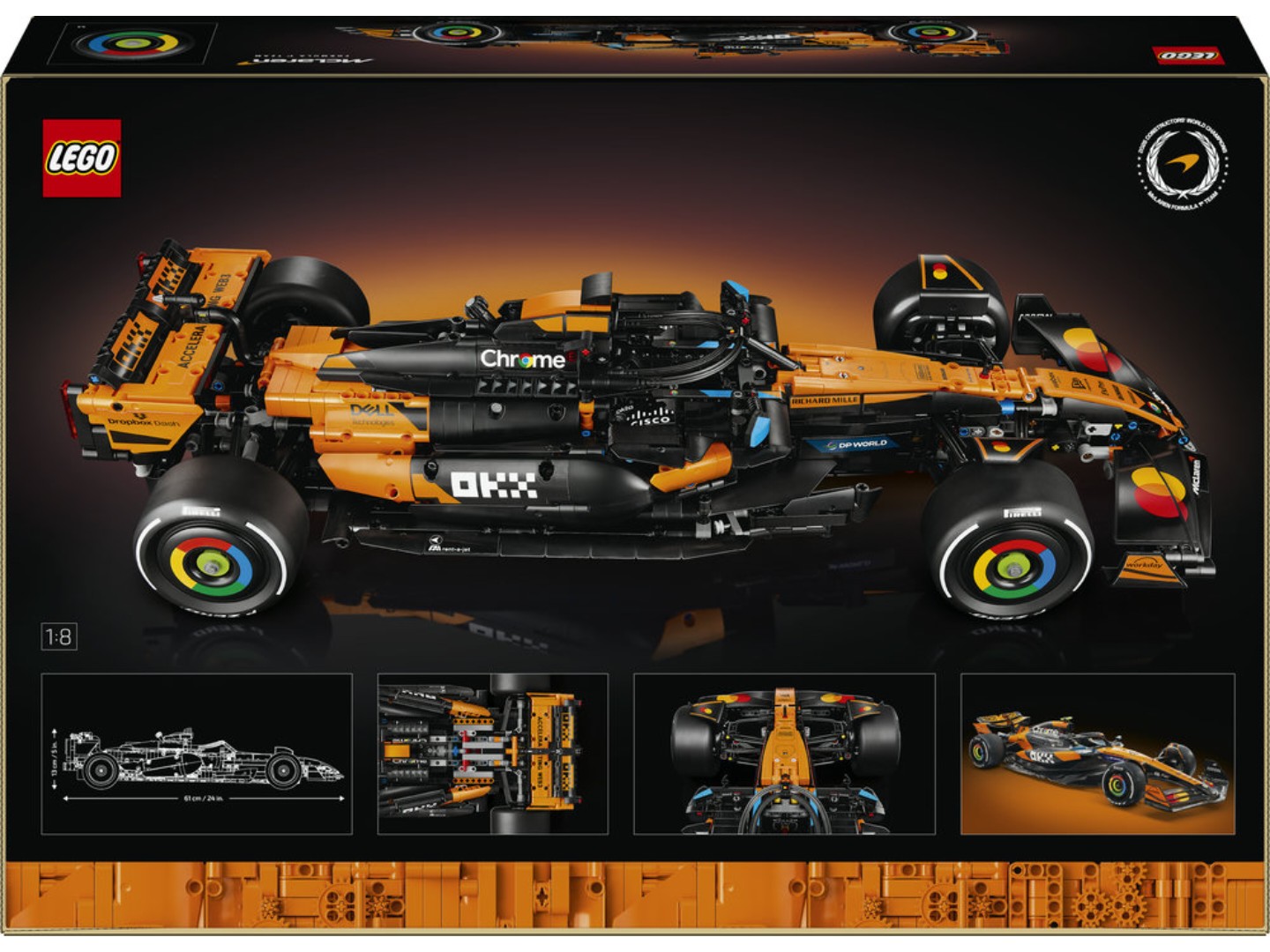 Конструктор LEGO Technic Автомобіль McLaren MCL39 F1® (42228) — фото 2