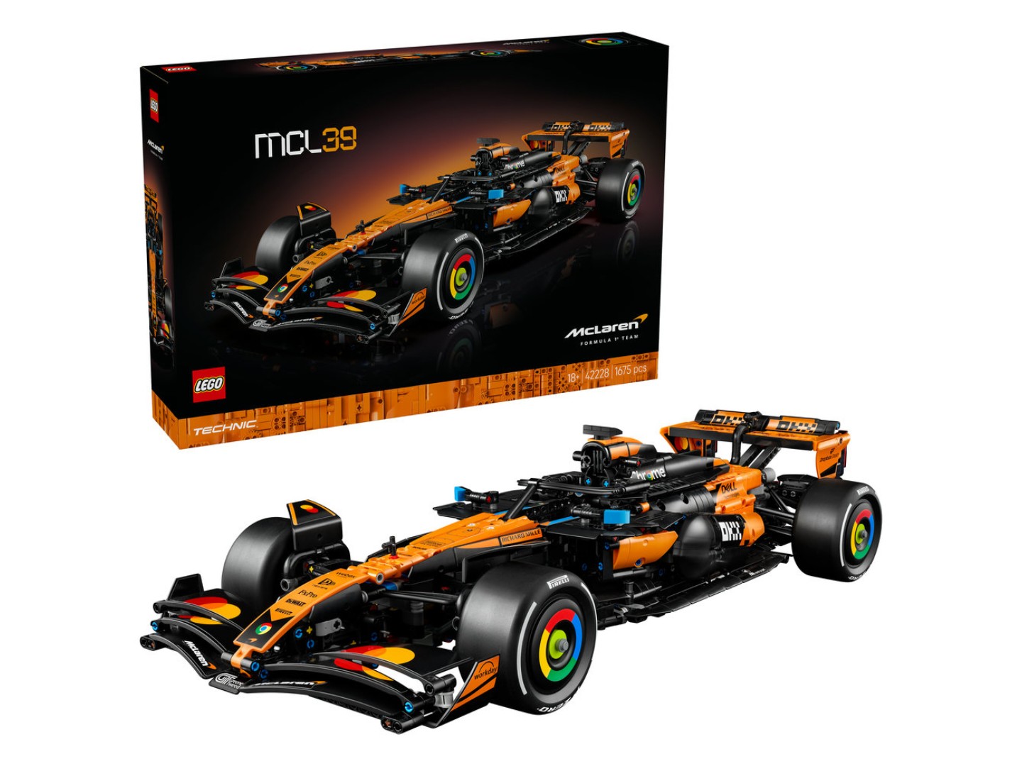 Конструктор LEGO Technic Автомобіль McLaren MCL39 F1® (42228) — фото 1