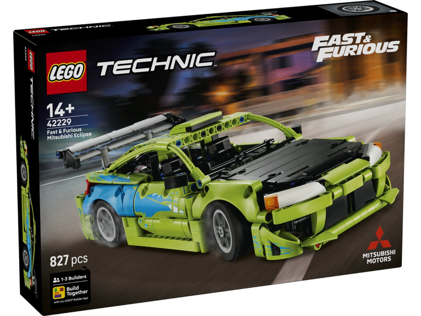 Конструктор LEGO Technic Форсаж Автомобіль Mitsubishi Eclipse (42229) — фото 11