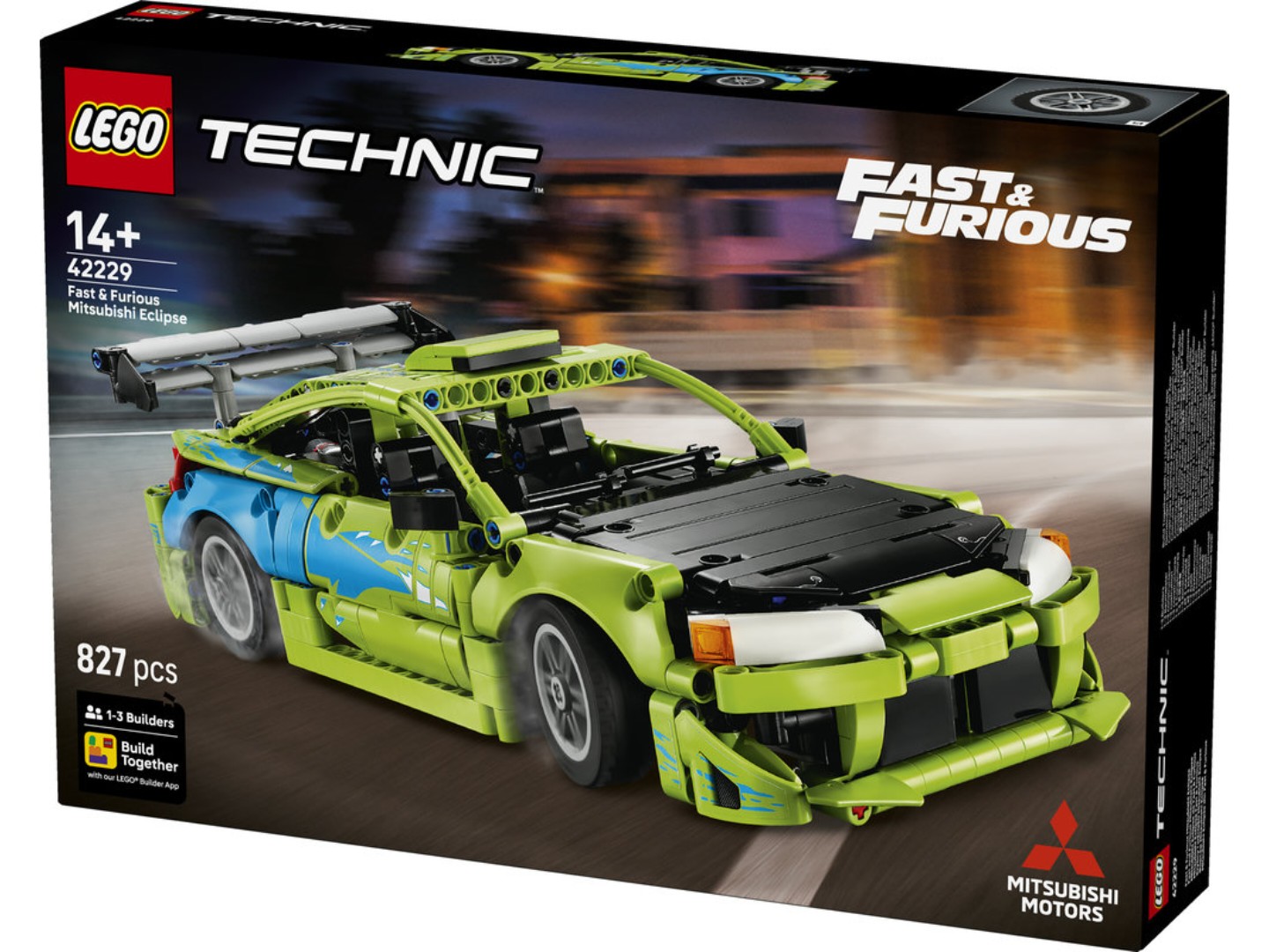 Конструктор LEGO Technic Форсаж Автомобіль Mitsubishi Eclipse (42229) — фото 13