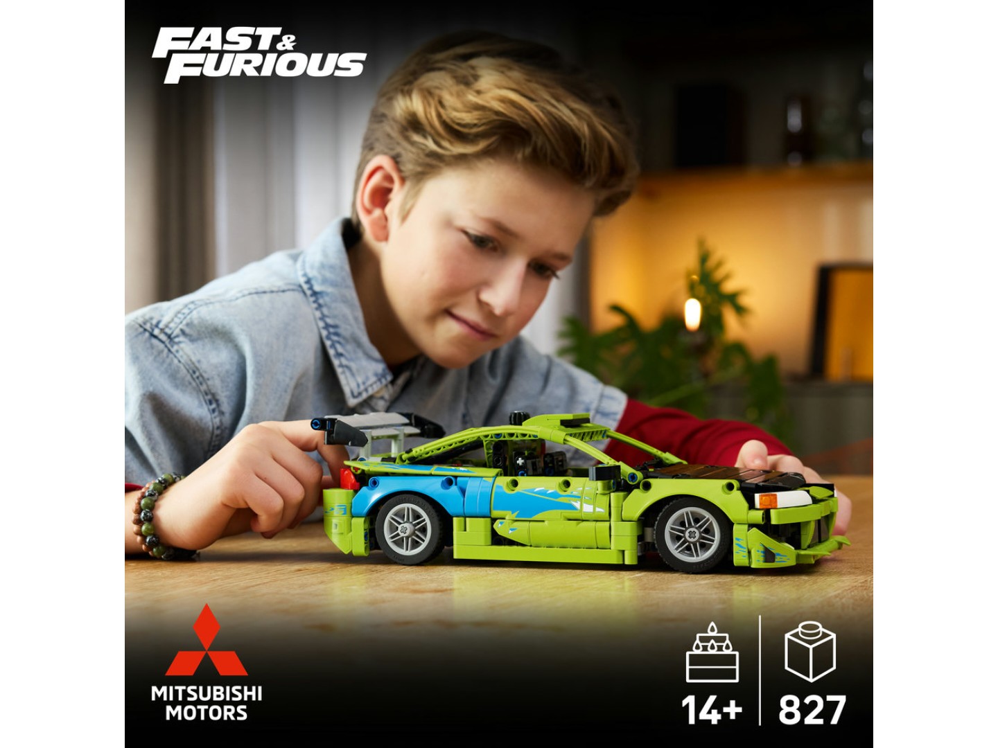 Конструктор LEGO Technic Форсаж Автомобіль Mitsubishi Eclipse (42229) — фото 4