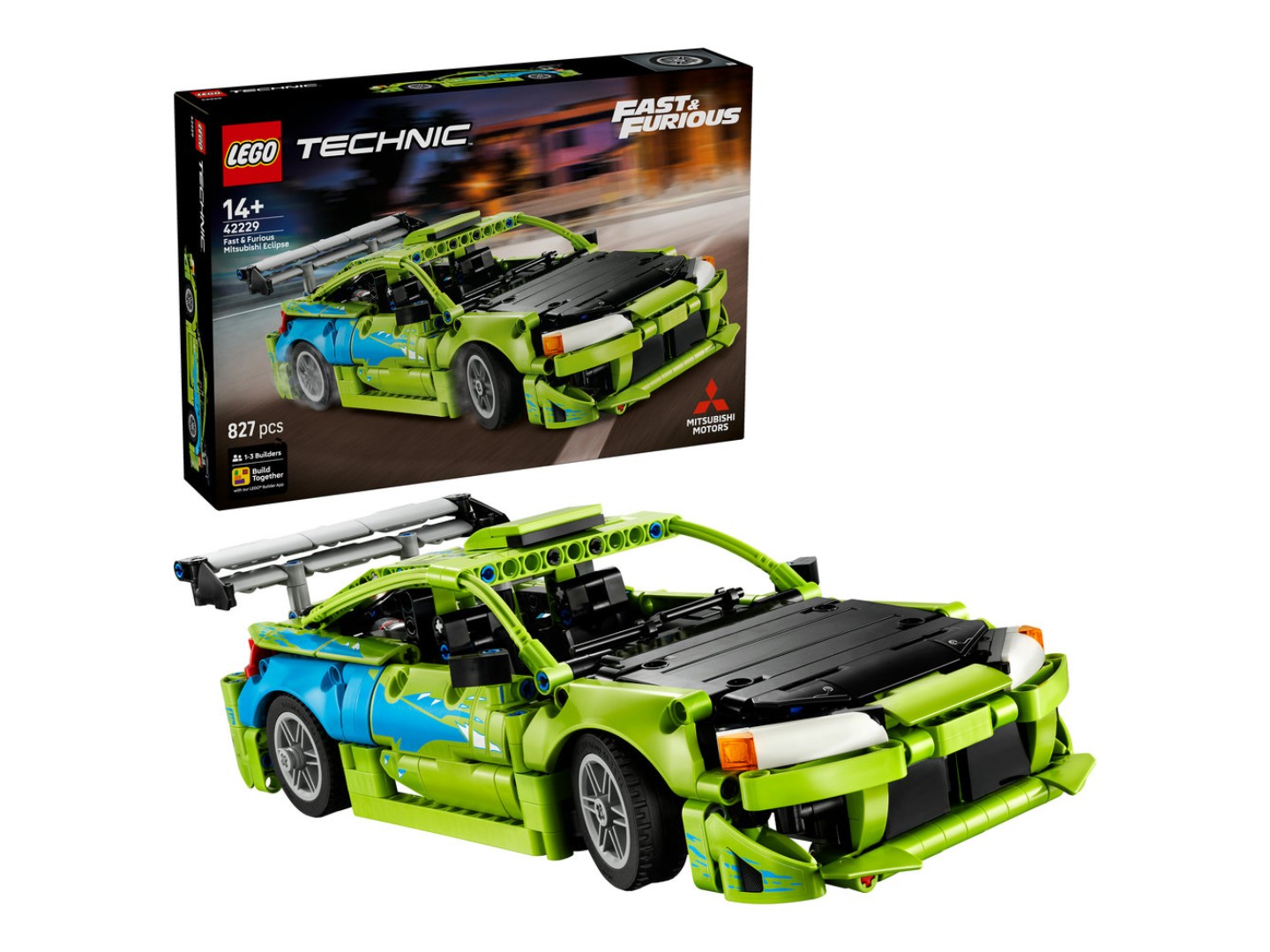 Конструктор LEGO Technic Форсаж Автомобіль Mitsubishi Eclipse (42229) — фото 1