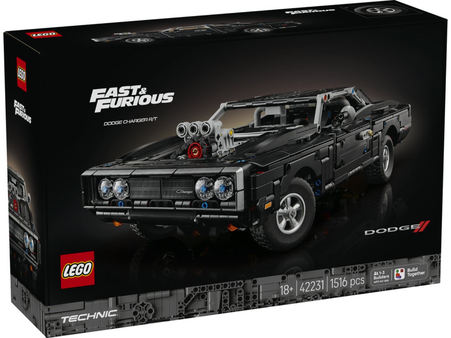 Конструктор LEGO Technic Форсаж Автомобіль Dodge Charger R/T (42231) — фото 12