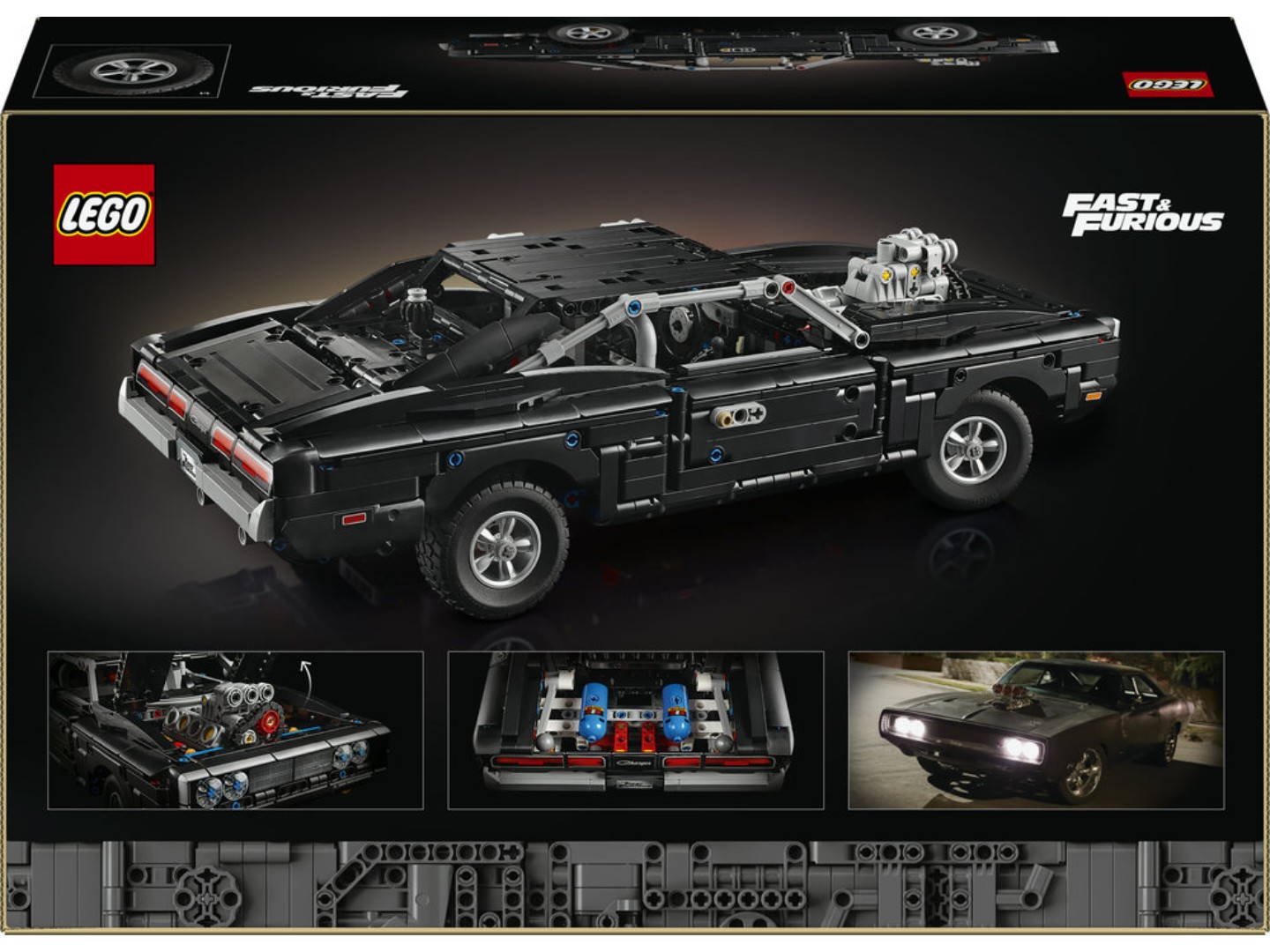Конструктор LEGO Technic Форсаж Автомобіль Dodge Charger R/T (42231) — фото 2