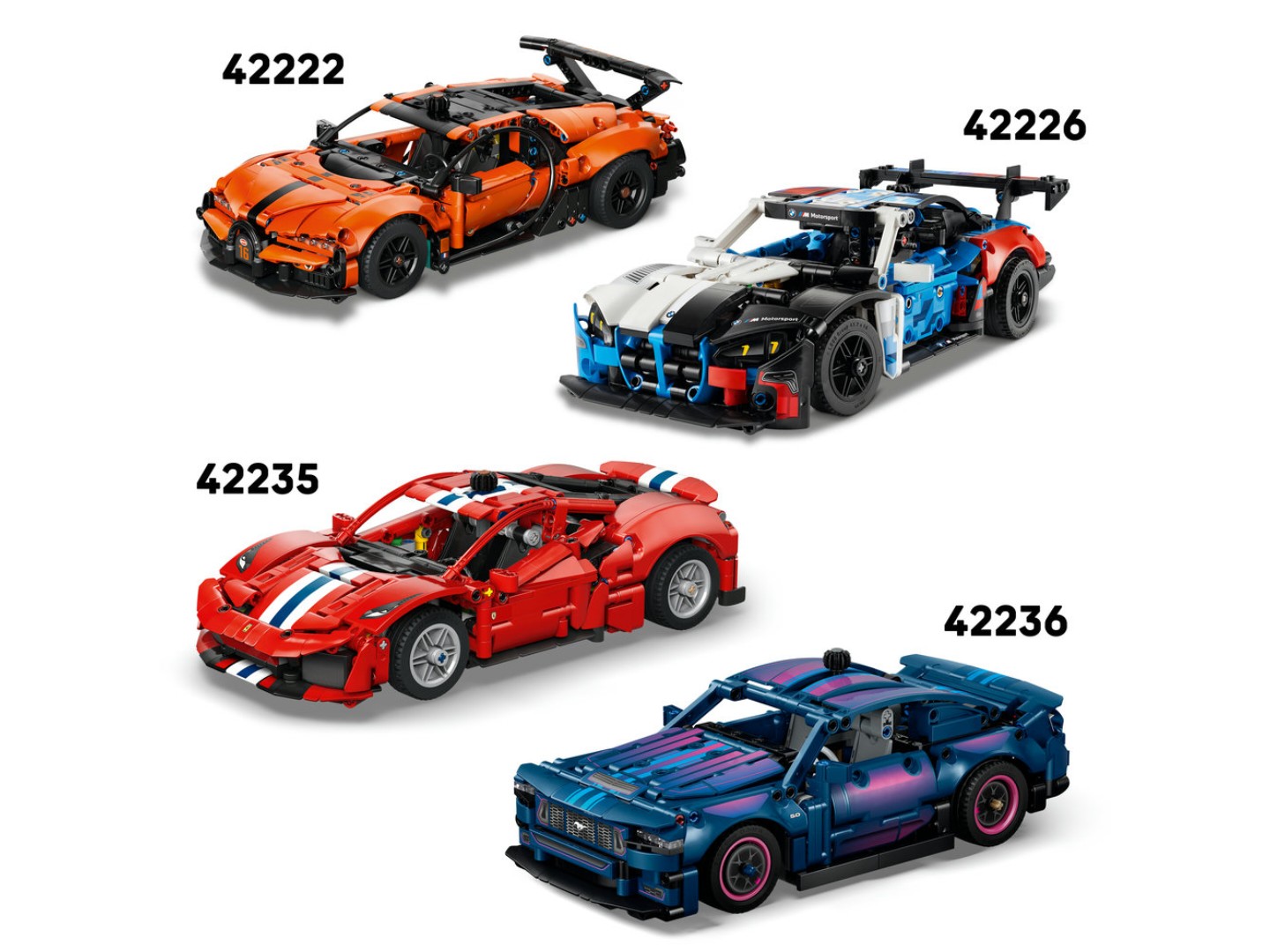 Конструктор LEGO Technic Тюнінг-гараж з автомобілем Ford Mustang GT (42236) — фото 11