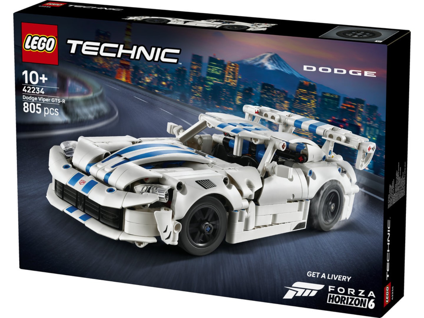 Конструктор LEGO Technic Спортивний автомобіль Dodge Viper GTS-R (42234) — фото 15