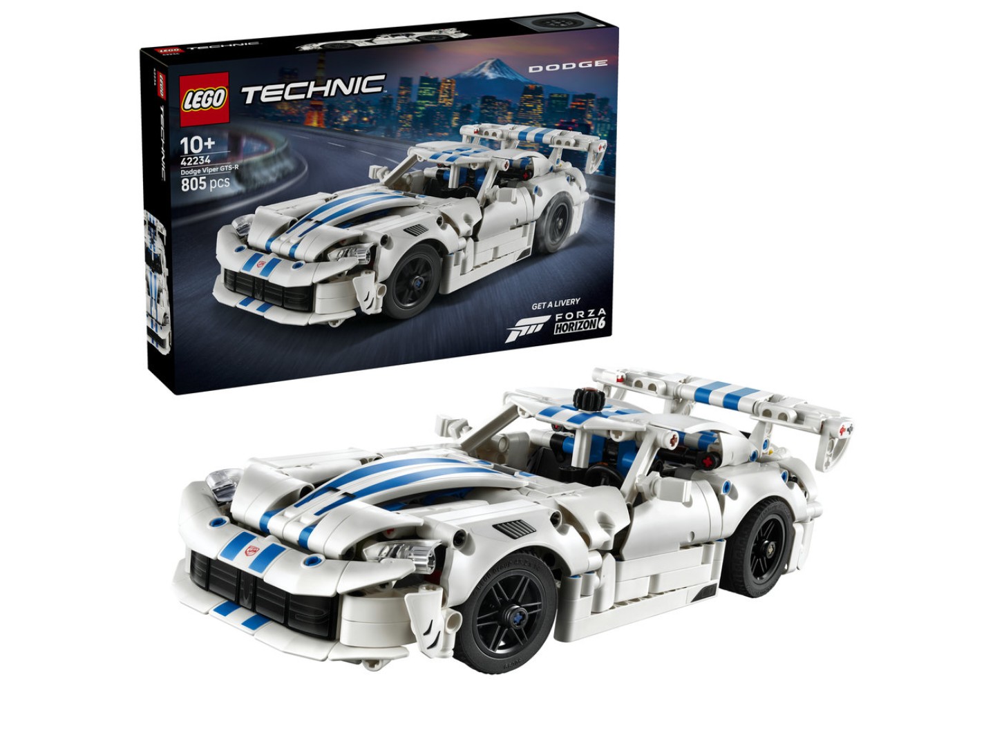 Конструктор LEGO Technic Спортивний автомобіль Dodge Viper GTS-R (42234) — фото 1