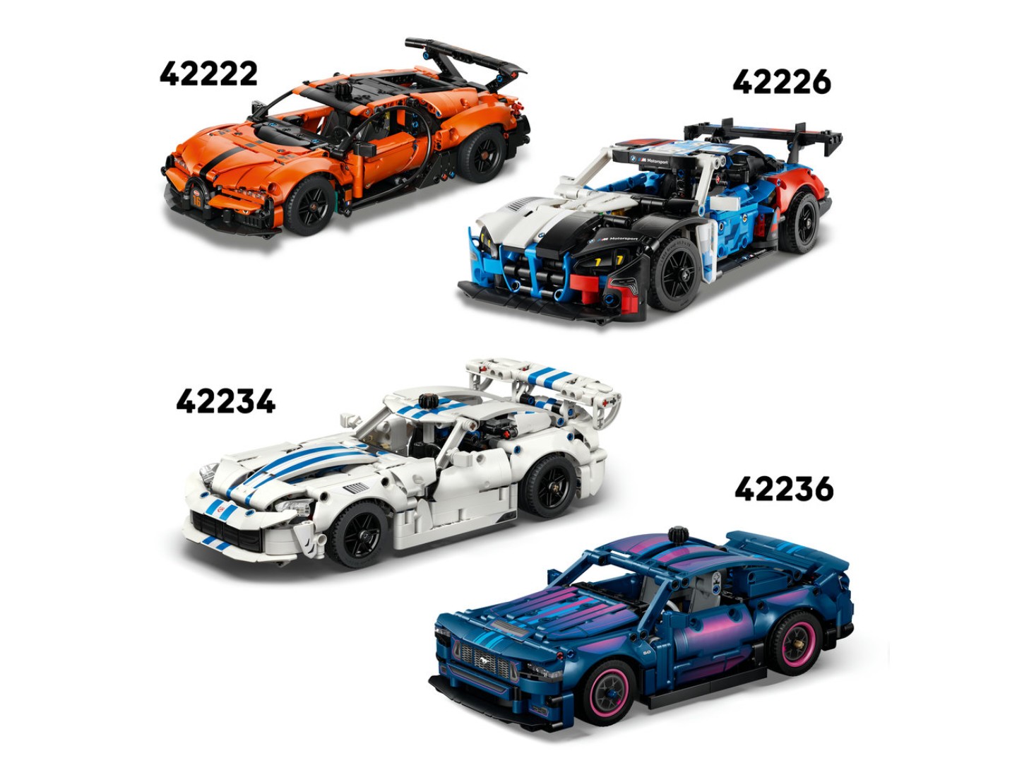 Конструктор LEGO Technic Тюнінг-гараж з автомобілем Ford Mustang GT (42236) — фото 9