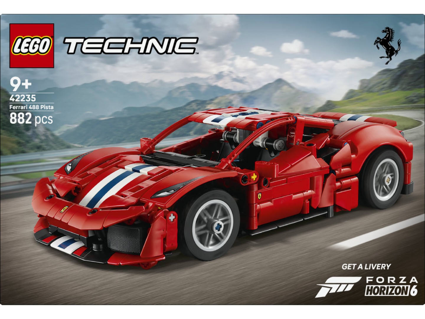 Конструктор LEGO Technic Автомобіль Ferrari 488 Pista (42235) — фото 14