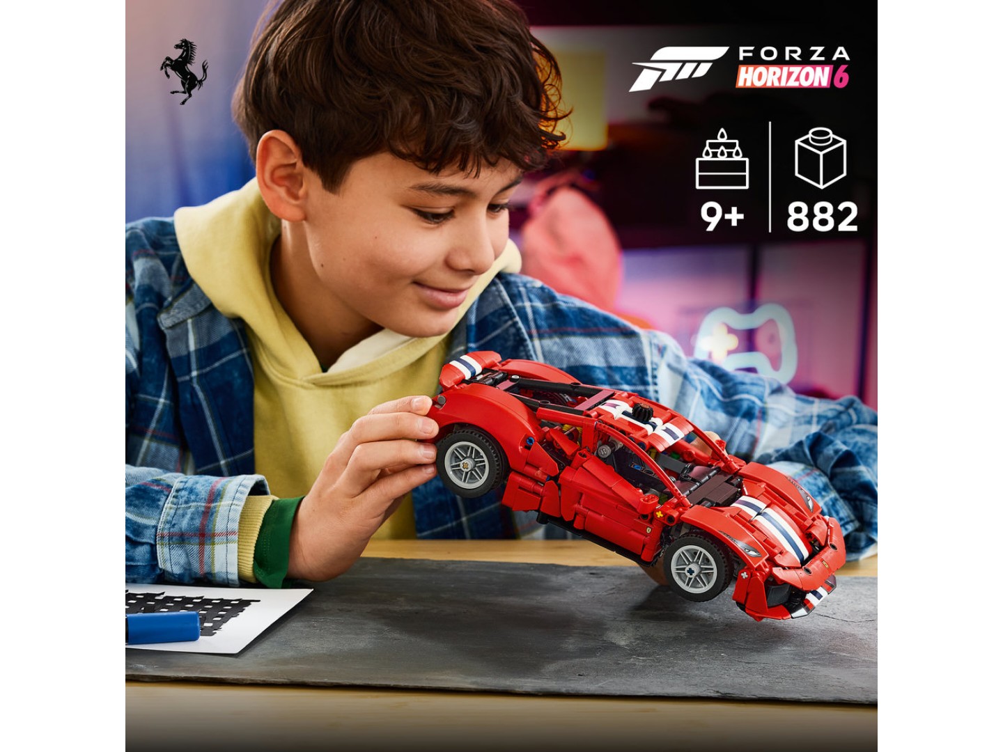 Конструктор LEGO Technic Автомобіль Ferrari 488 Pista (42235) — фото 4