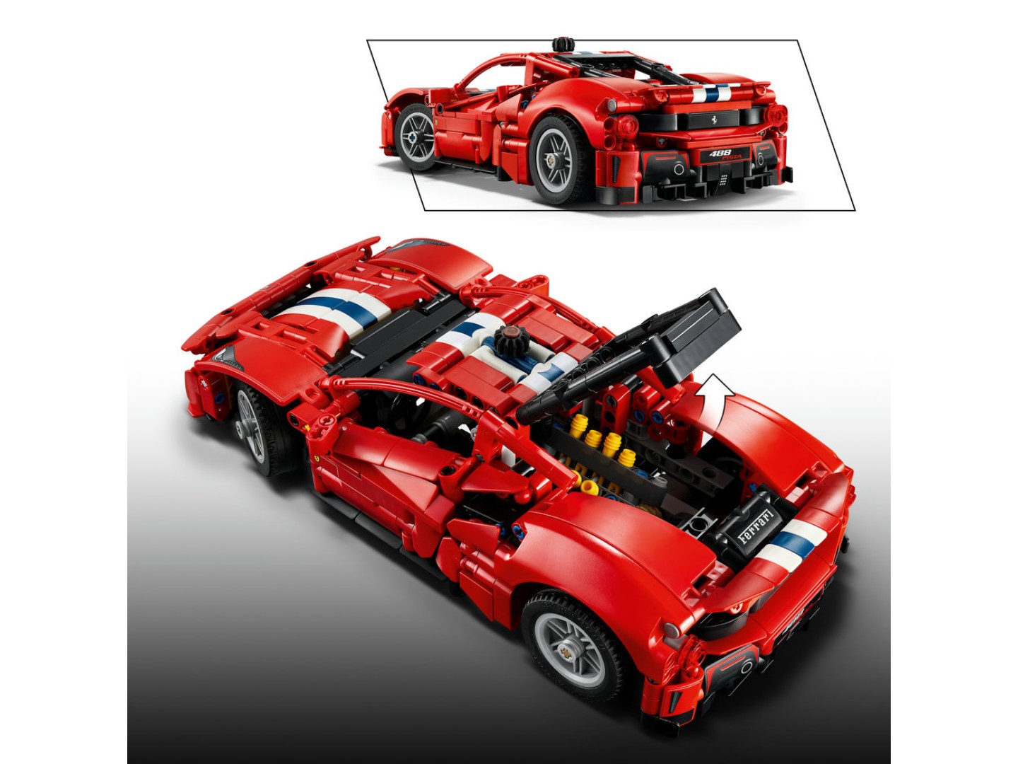 Конструктор LEGO Technic Автомобіль Ferrari 488 Pista (42235) — фото 7